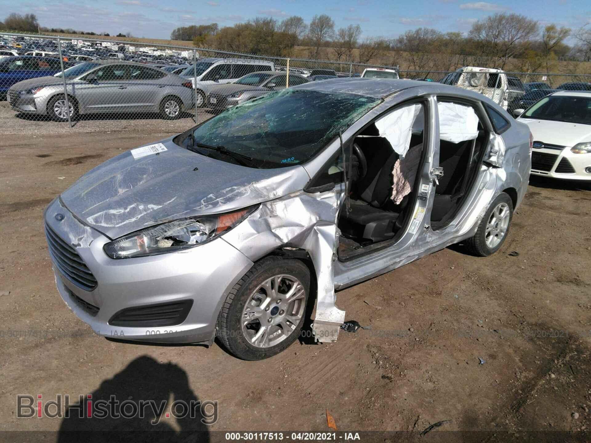 2015 FORD FIESTA - VIN: 3FADP4BJ3FM216009 - Фото 2