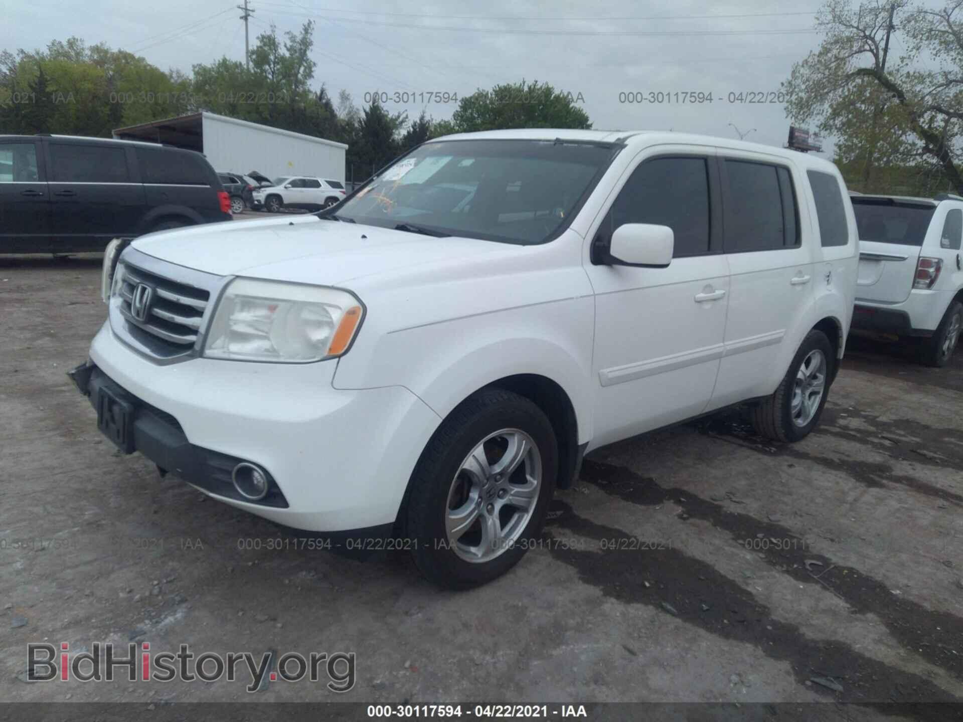 2012 HONDA PILOT - VIN: 5FNYF3H69CB006252 - Фото 2