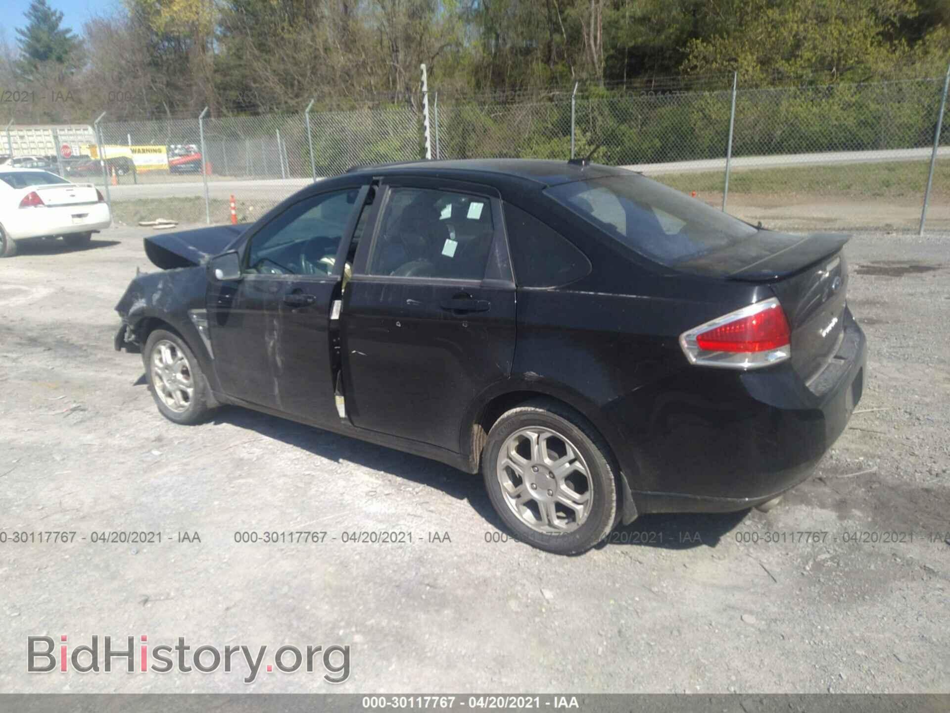 2008 FORD FOCUS - VIN: 1FAHP35N28W190838 - Фото 3