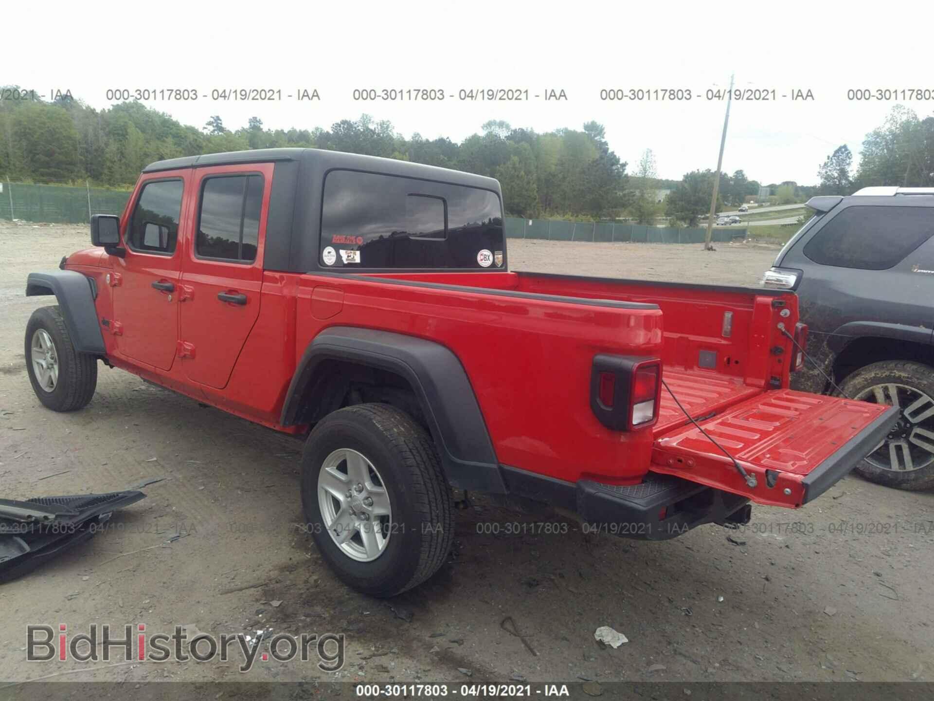 2020 JEEP GLADIATOR - VIN: 1C6HJTAG3LL122133 - Фото 3