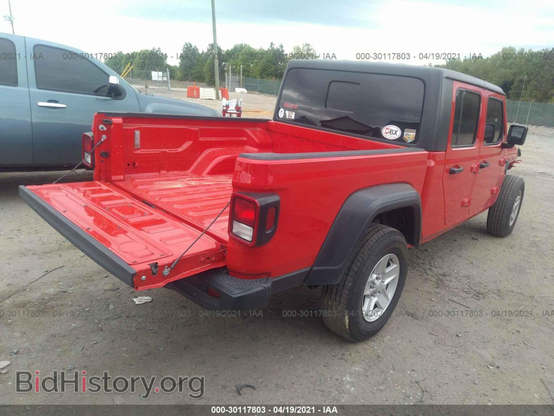 2020 JEEP GLADIATOR - VIN: 1C6HJTAG3LL122133 - Фото 4