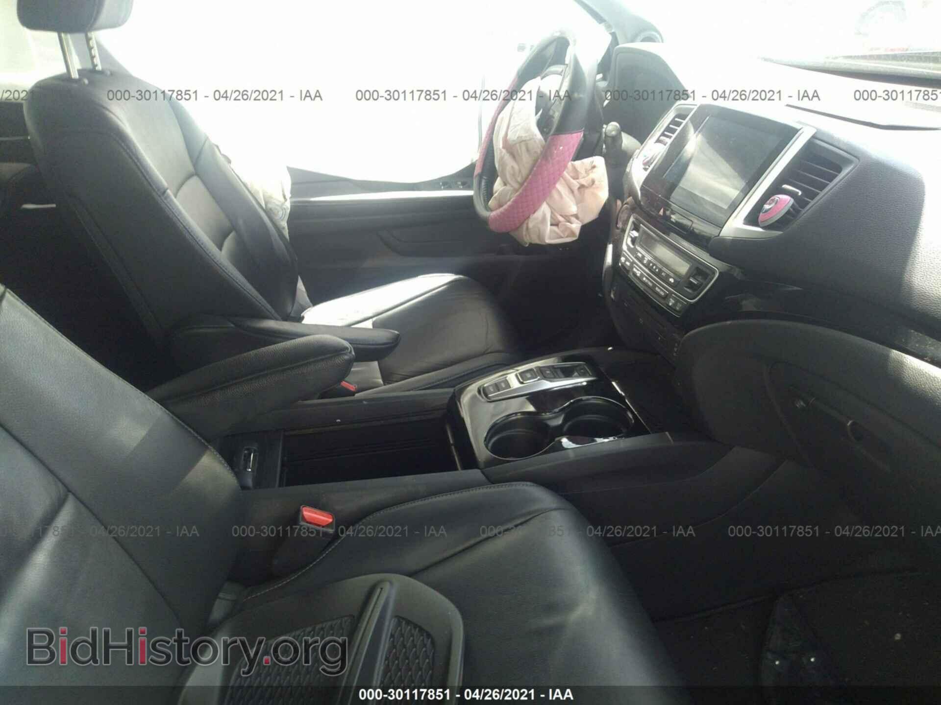2016 HONDA PILOT - VIN: 5FNYF5H92GB001292 - Фото 5
