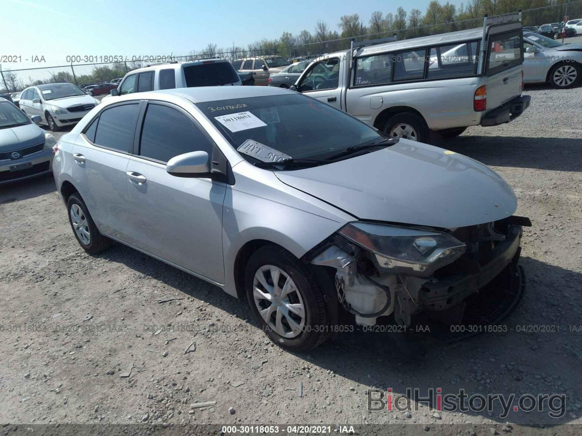 Photo 2T1BURHE7FC245409 - TOYOTA COROLLA 2015