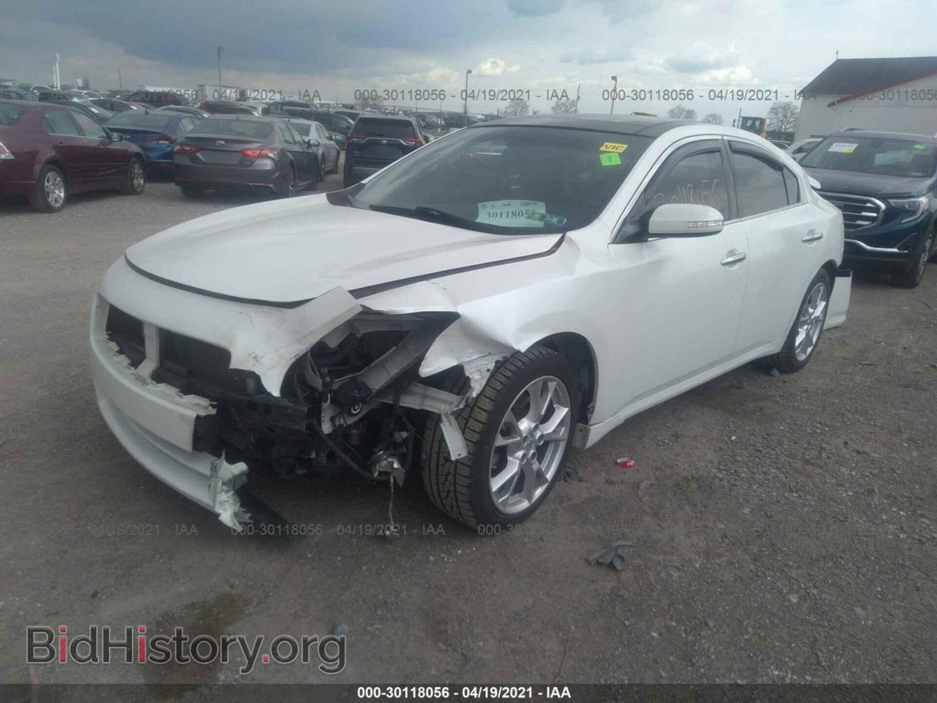 2013 NISSAN MAXIMA - VIN: 1N4AA5AP4DC822109 - Фото 2