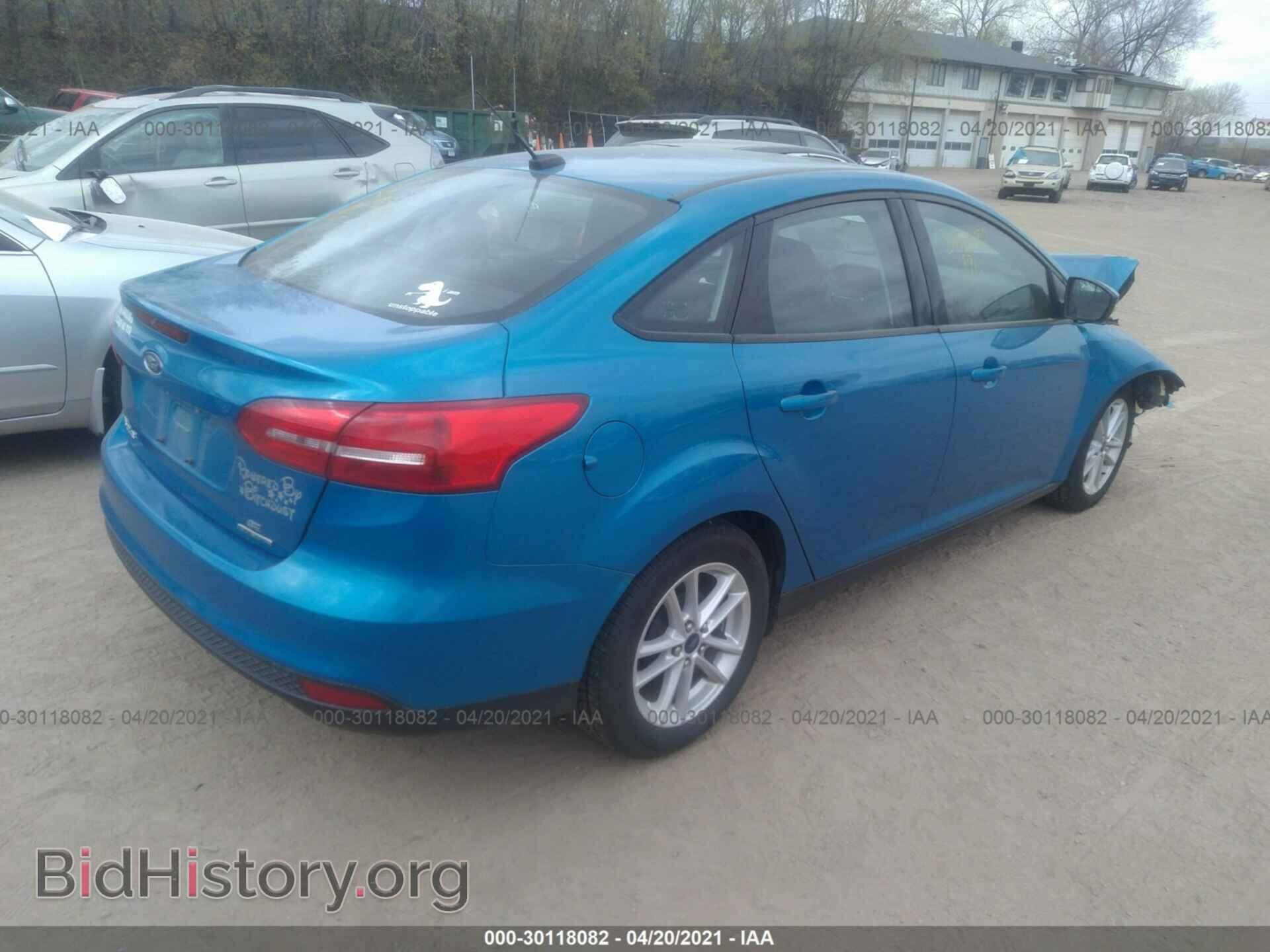2015 FORD FOCUS - VIN: 1FADP3F2XFL219925 - Фото 4