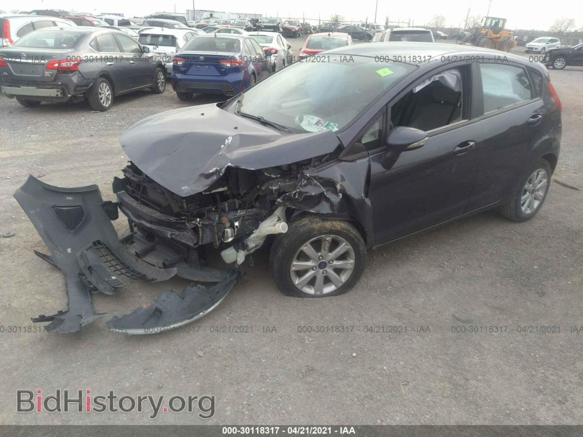 2013 FORD FIESTA - VIN: 3FADP4EJXDM191618 - Фото 2