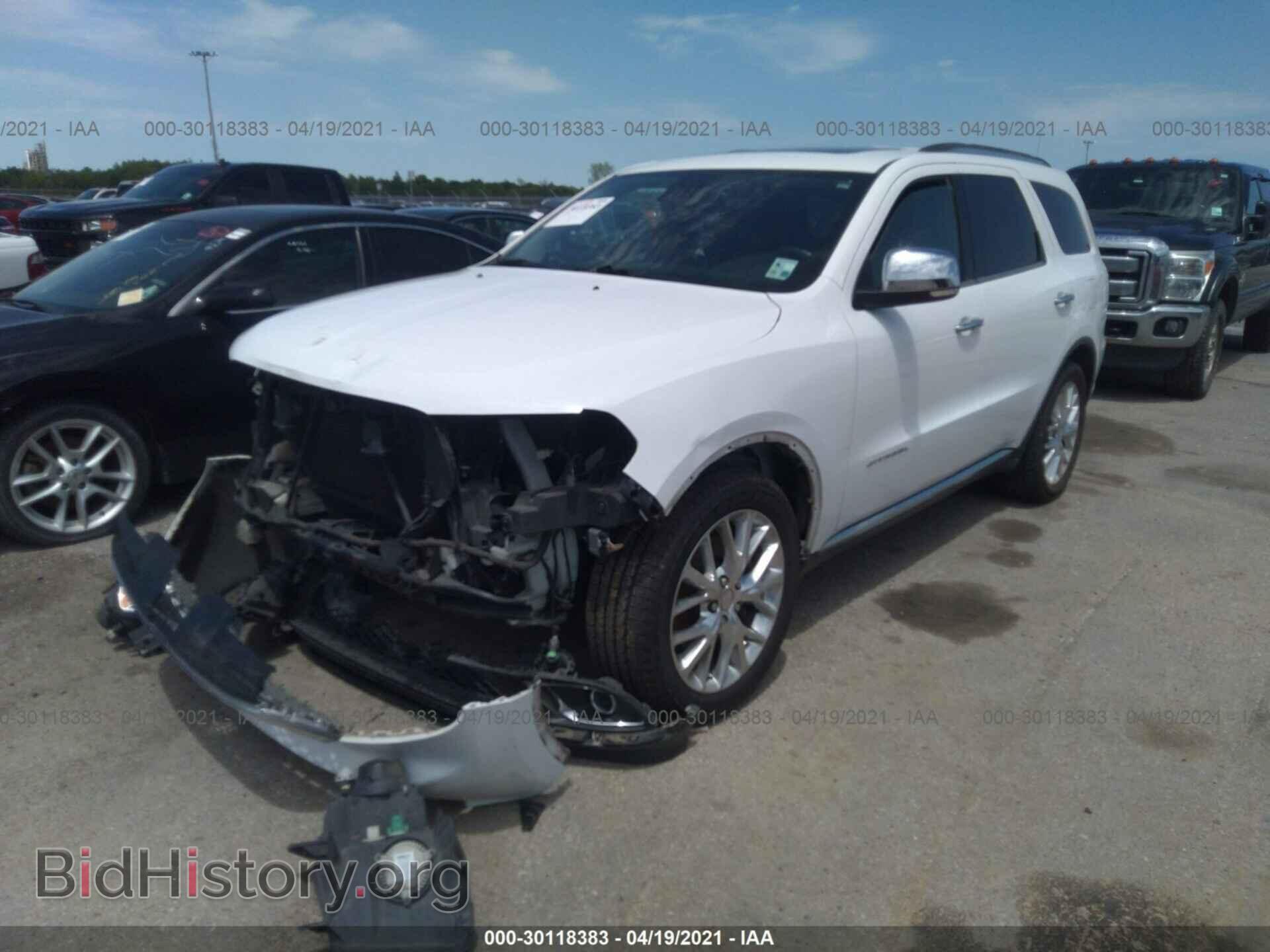 2014 DODGE DURANGO - VIN: 1C4RDHEGXEC360379 - Фото 2