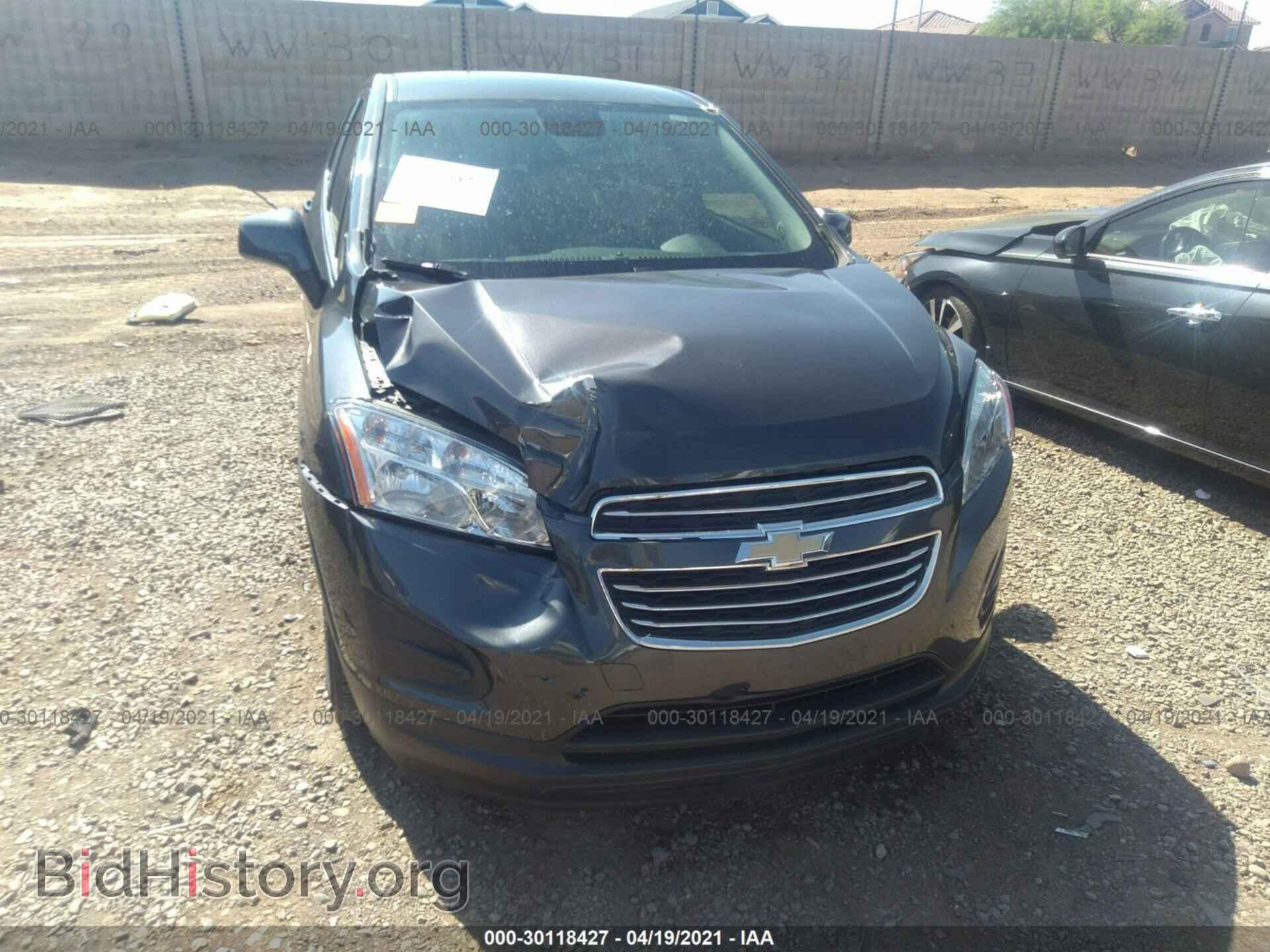 2016 CHEVROLET TRAX - VIN: 3GNCJKSB8GL204585 - Фото 6