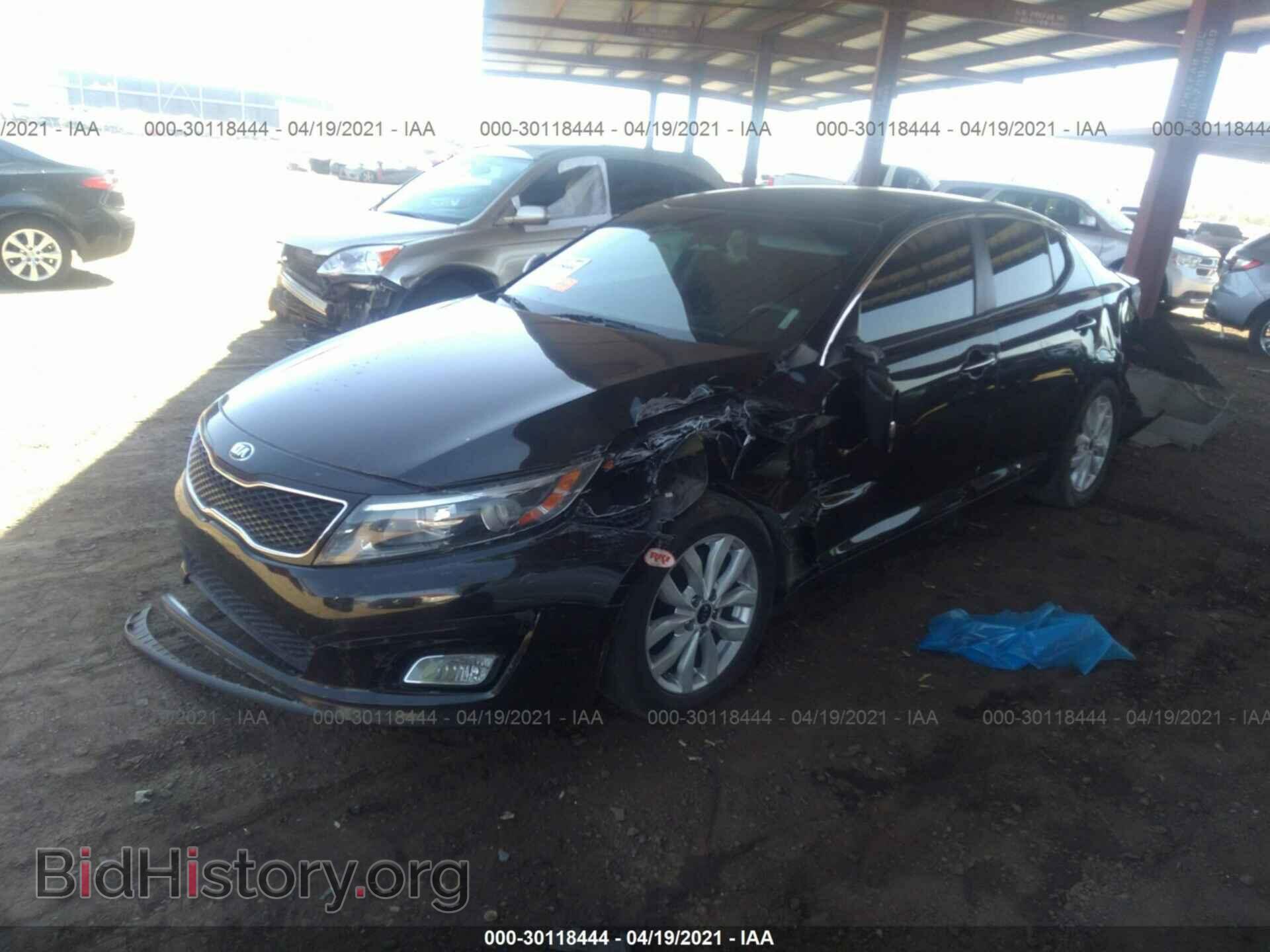 2015 KIA OPTIMA - VIN: KNAGM4A72F5618063 - Photo 2