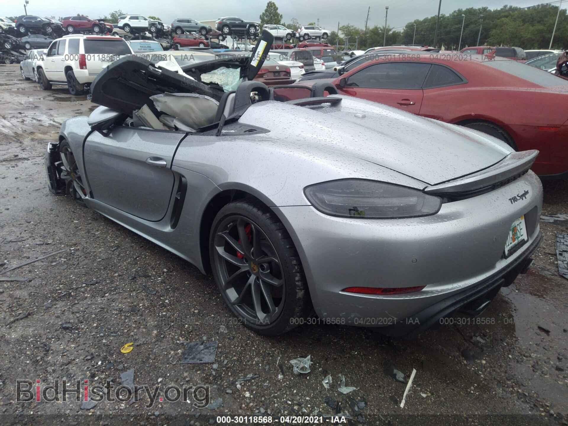 2021 PORSCHE 718 SPYDER - VIN: WP0CC2A87MS240144 - Фото 3