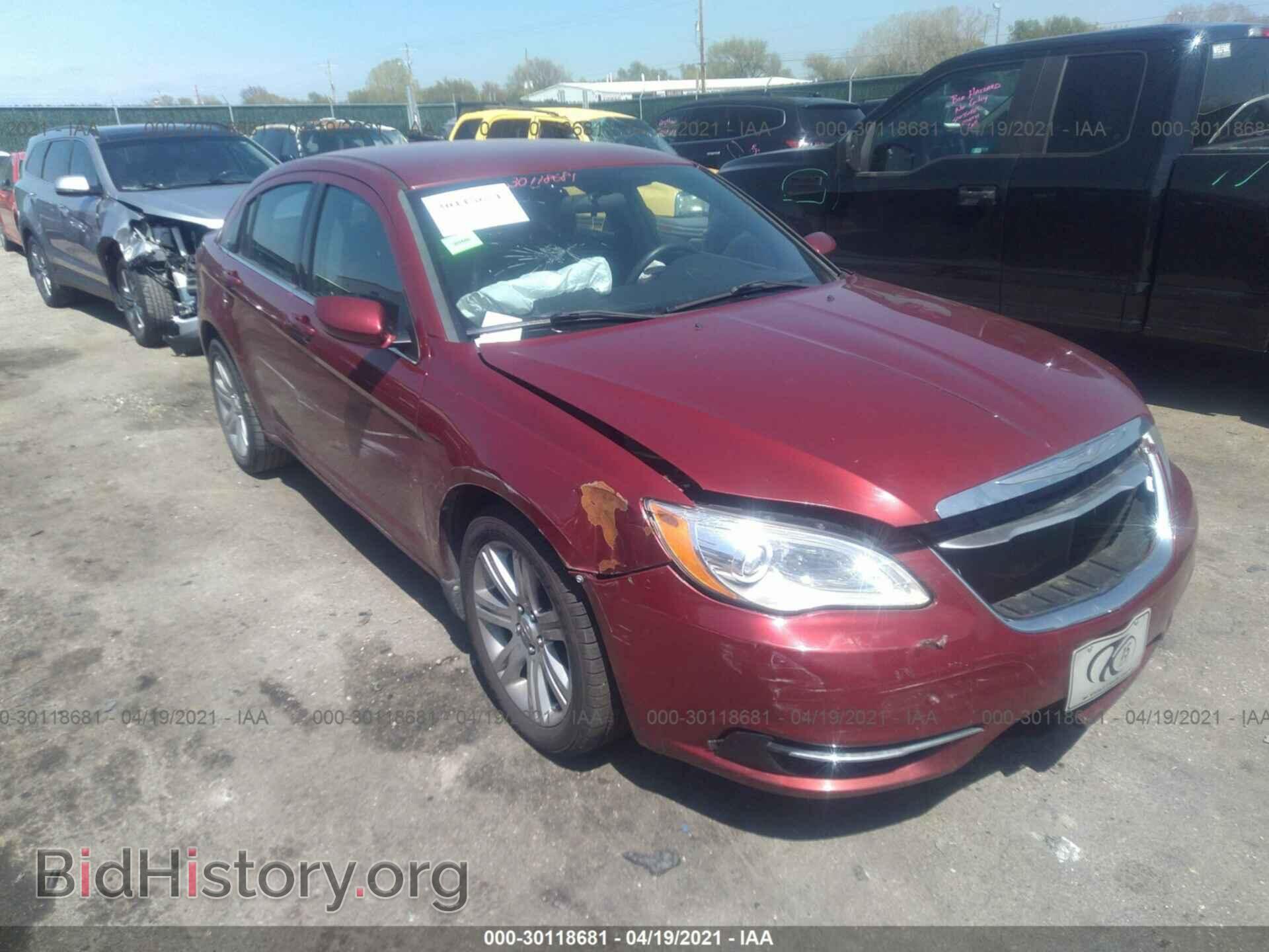 Photo 1C3CCBAB0DN762130 - CHRYSLER 200 2013