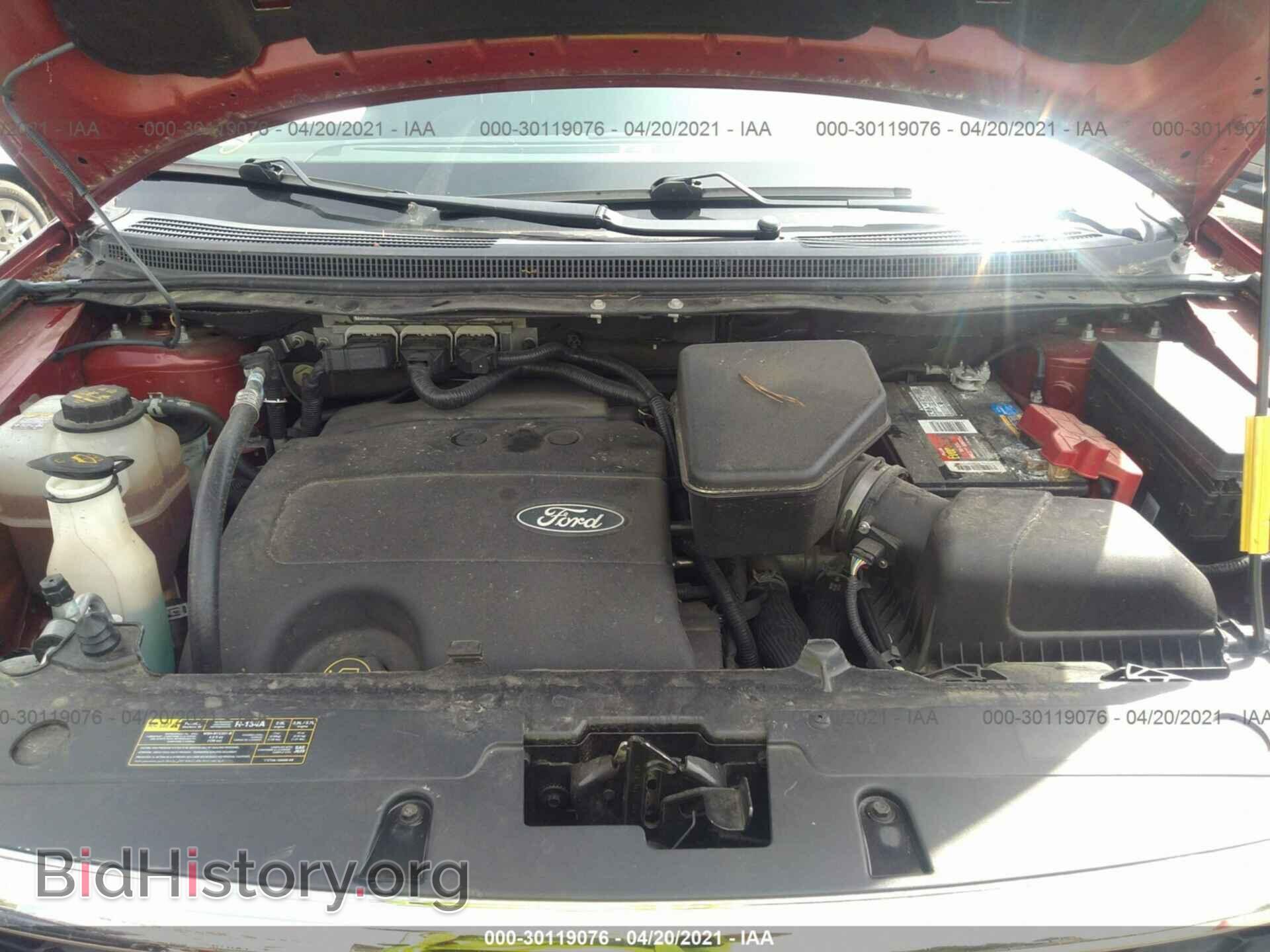 2014 FORD EDGE - VIN: 2FMDK3KC9EBB10406 - Фото 10