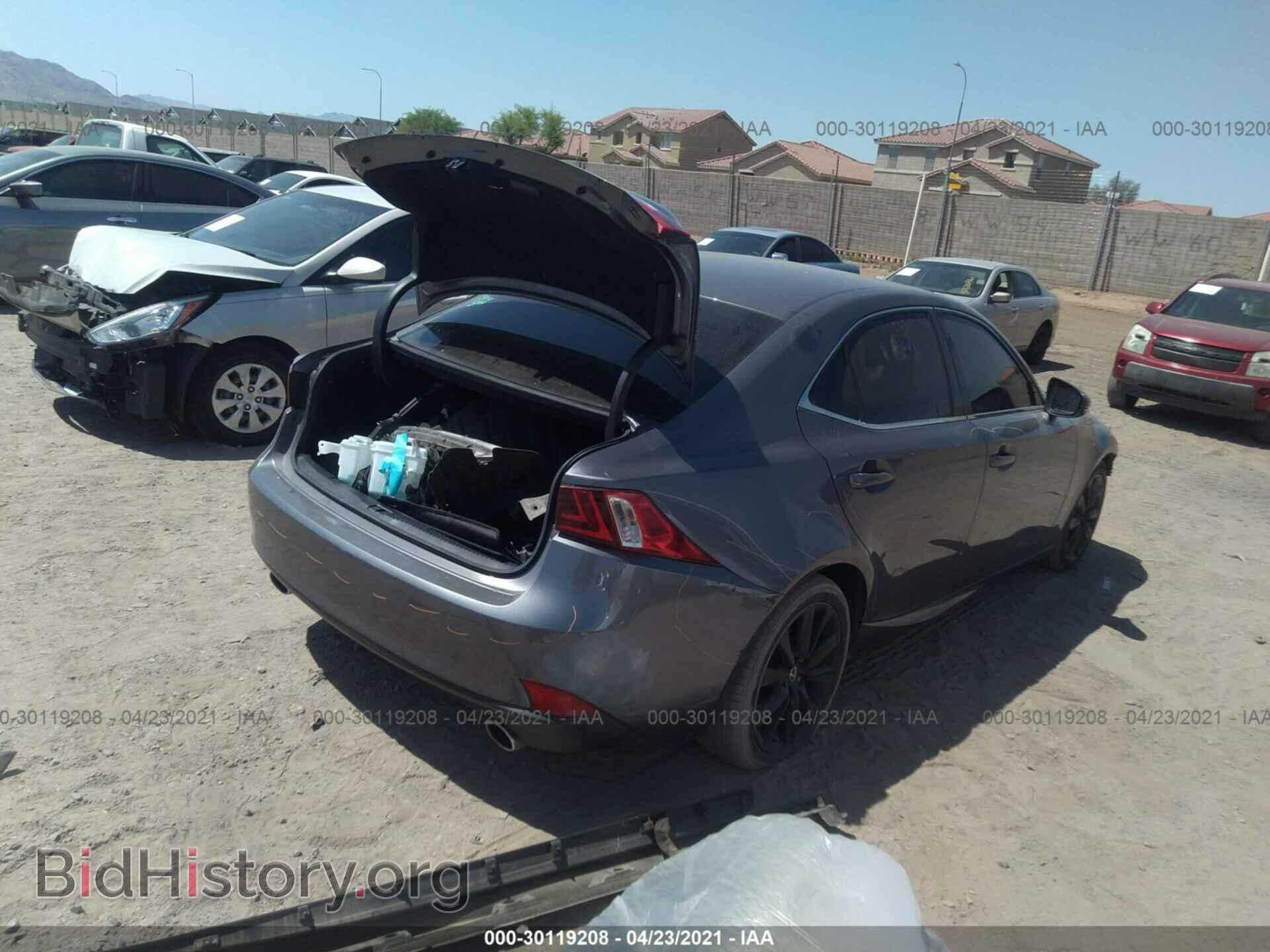 2014 LEXUS IS 250 - VIN: JTHBF1D24E5009785 - Фото 4