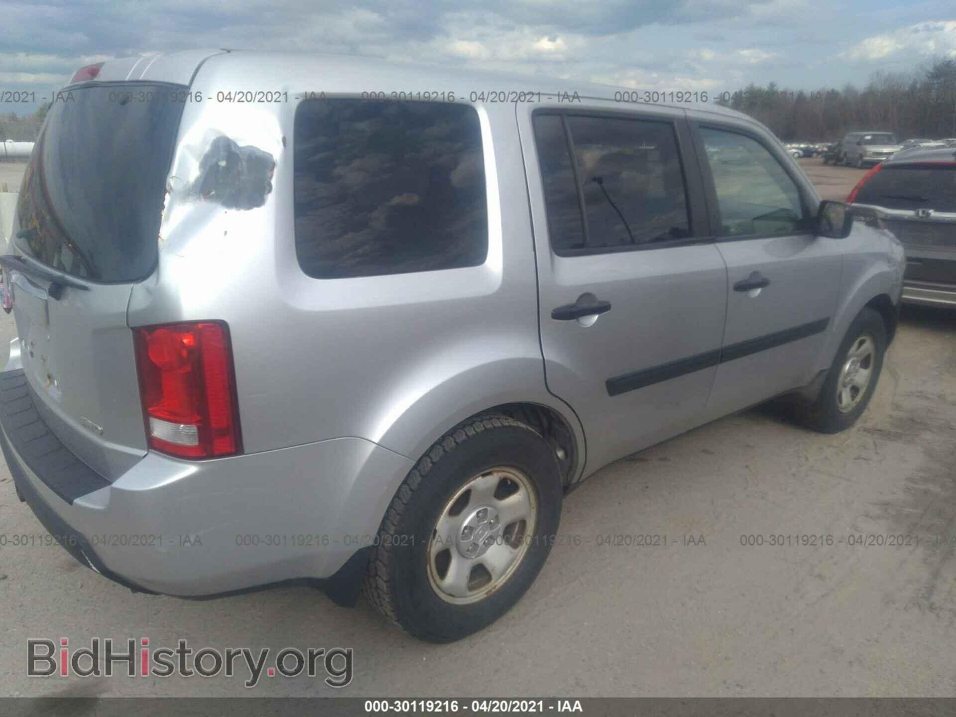 2010 HONDA PILOT - VIN: 5FNYF4H25AB007639 - Фото 4
