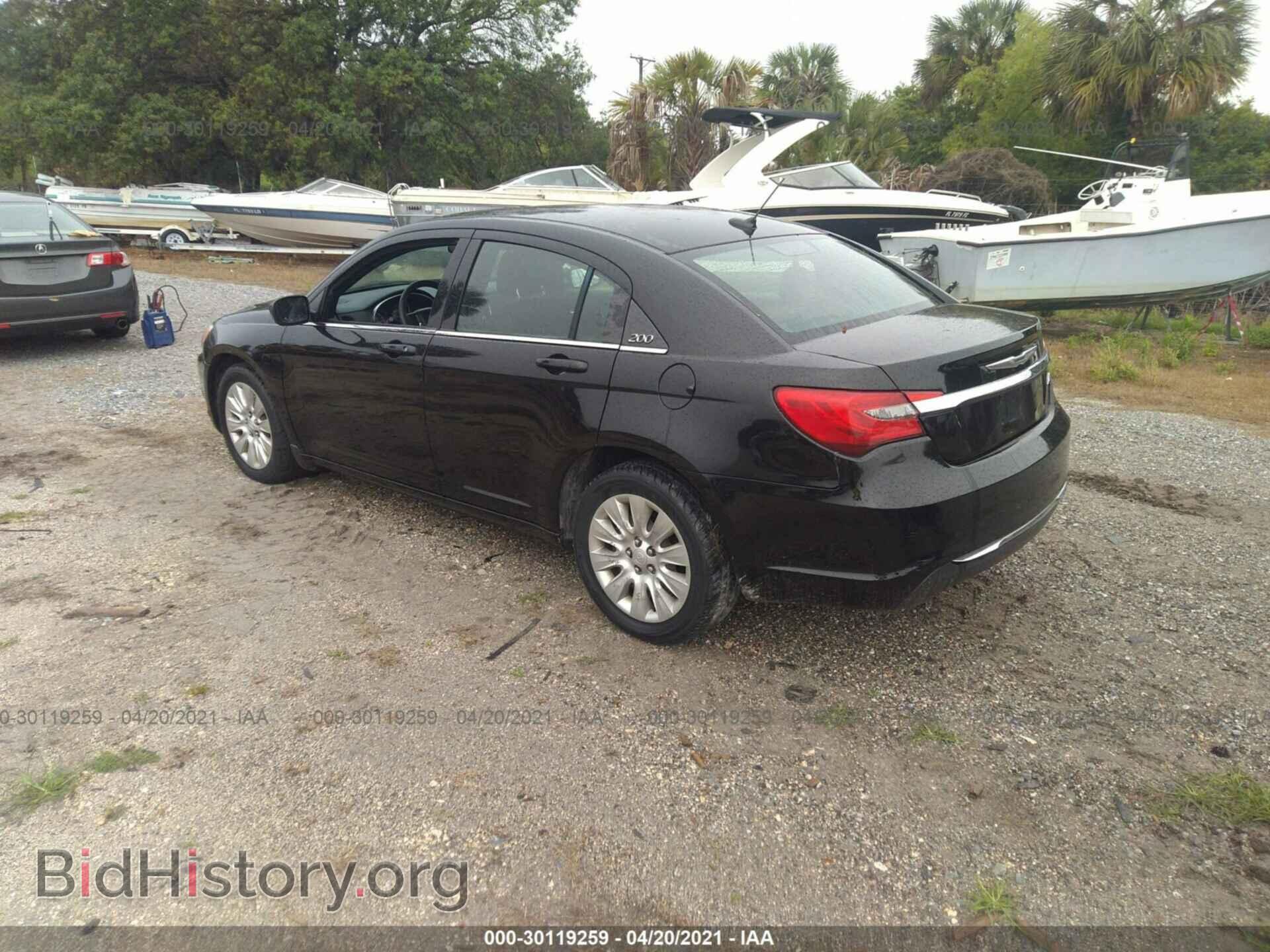 2012 CHRYSLER 200 - VIN: 1C3CCBABXCN169132 - Фото 3