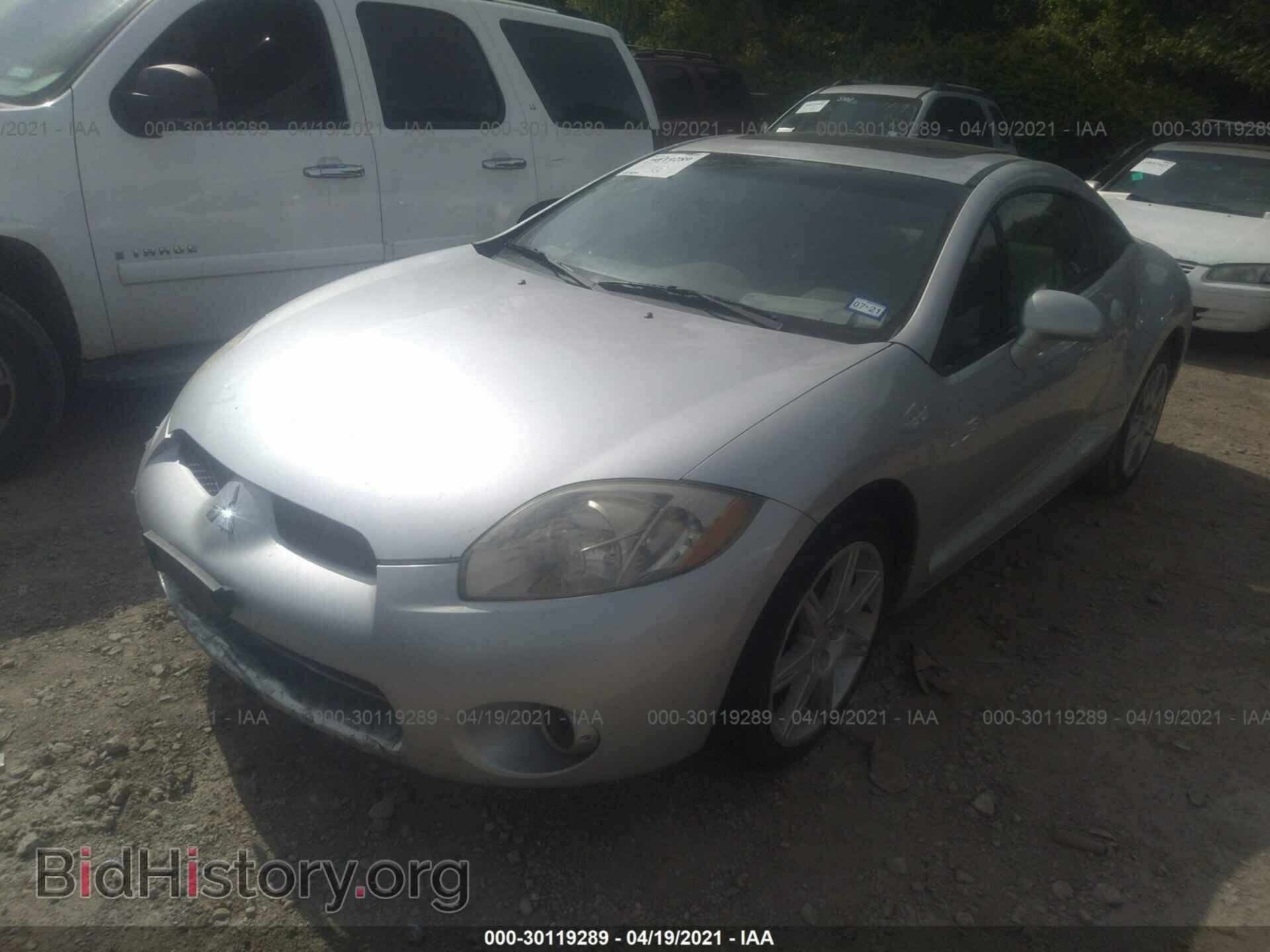 2006 MITSUBISHI ECLIPSE - VIN: 4A3AK34T66E050303 - Фото 2