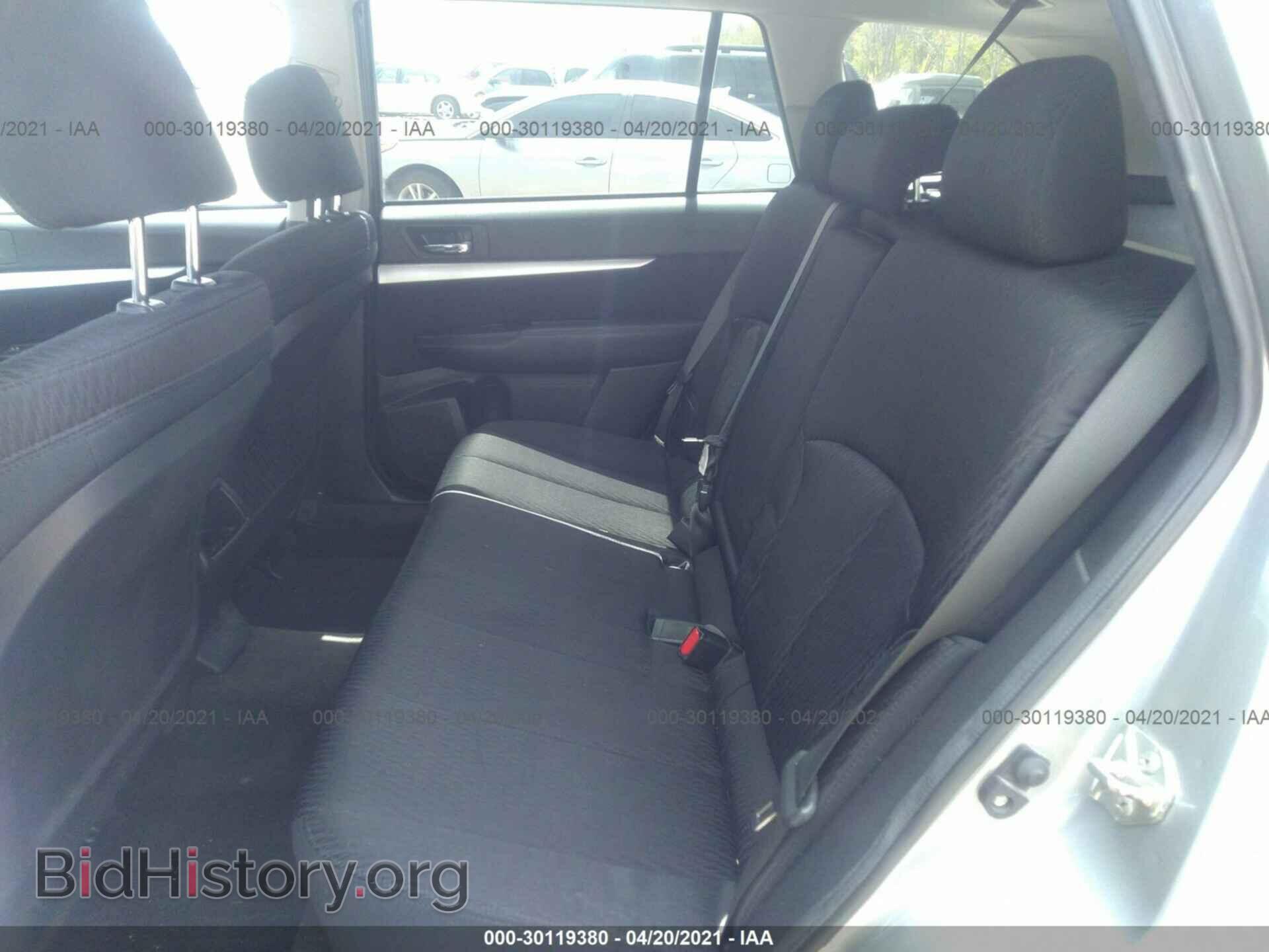 2011 SUBARU OUTBACK - VIN: 4S4BRCCC6B3431901 - Фото 8