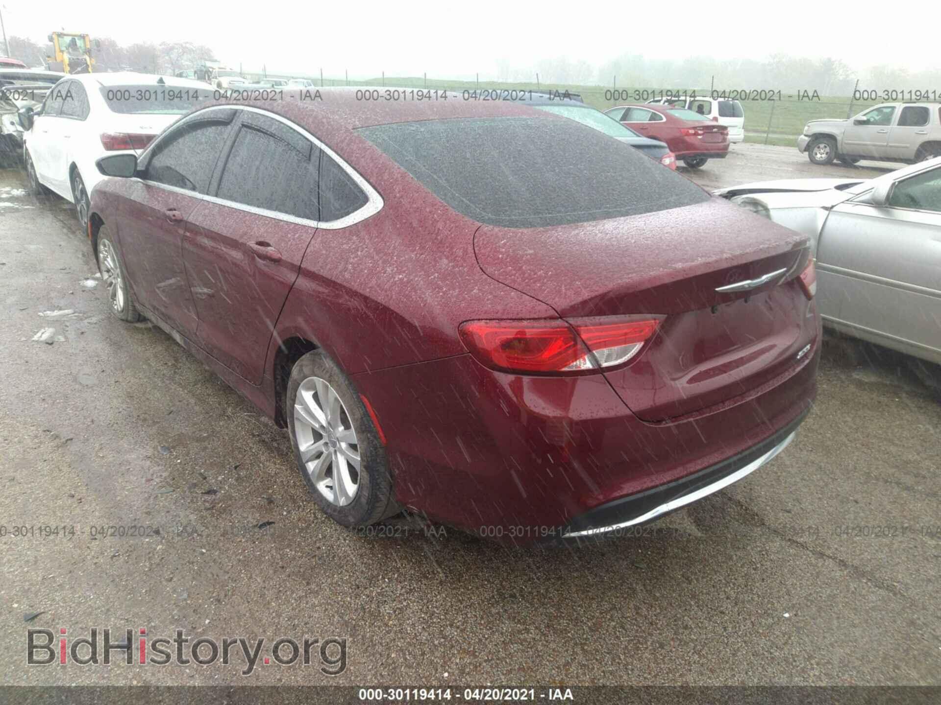 2015 CHRYSLER 200 - VIN: 1C3CCCAB6FN606053 - Фото 3