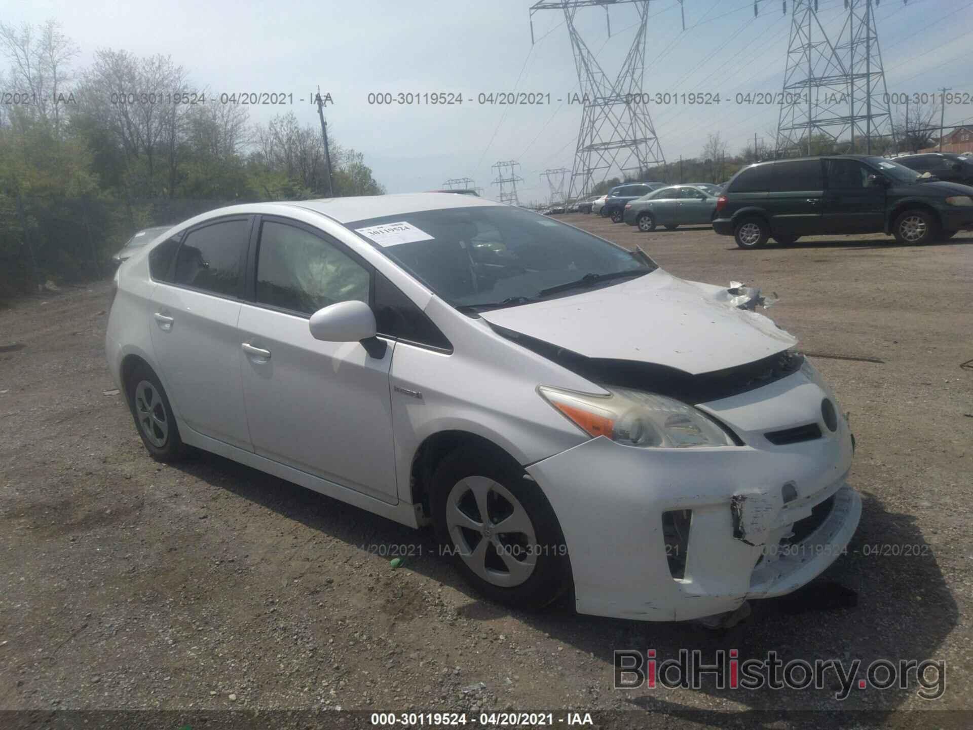 Photo JTDKN3DU1E0367411 - TOYOTA PRIUS 2014