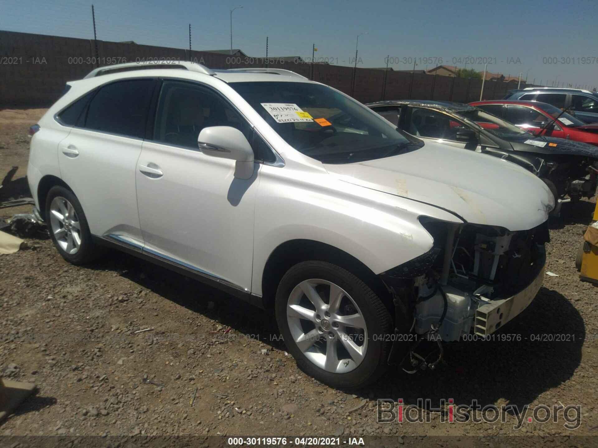 Photo 2T2ZK1BA1CC082212 - LEXUS RX 350 2012