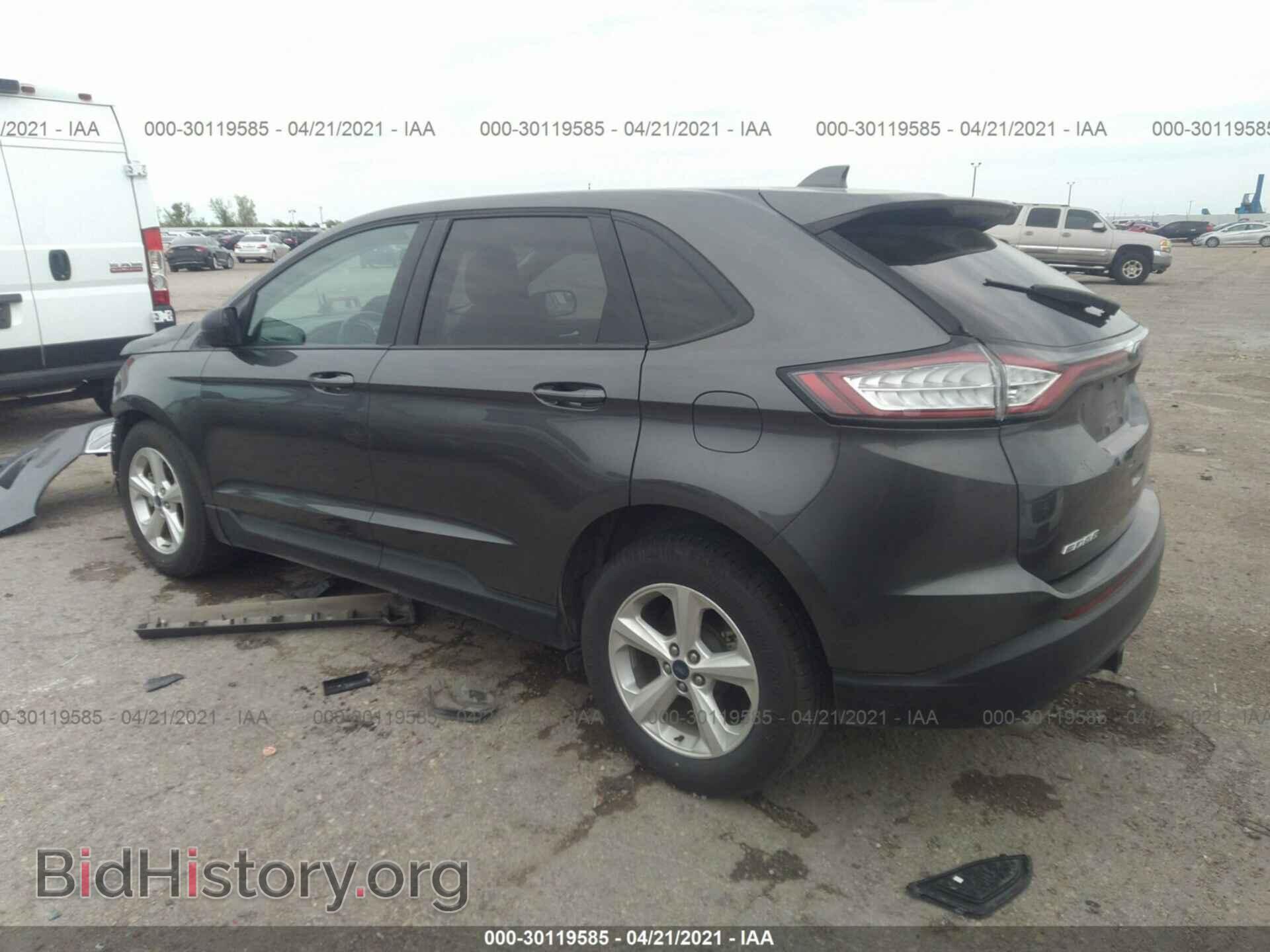 2015 FORD EDGE - VIN: 2FMTK3G86FBB55515 - Фото 3