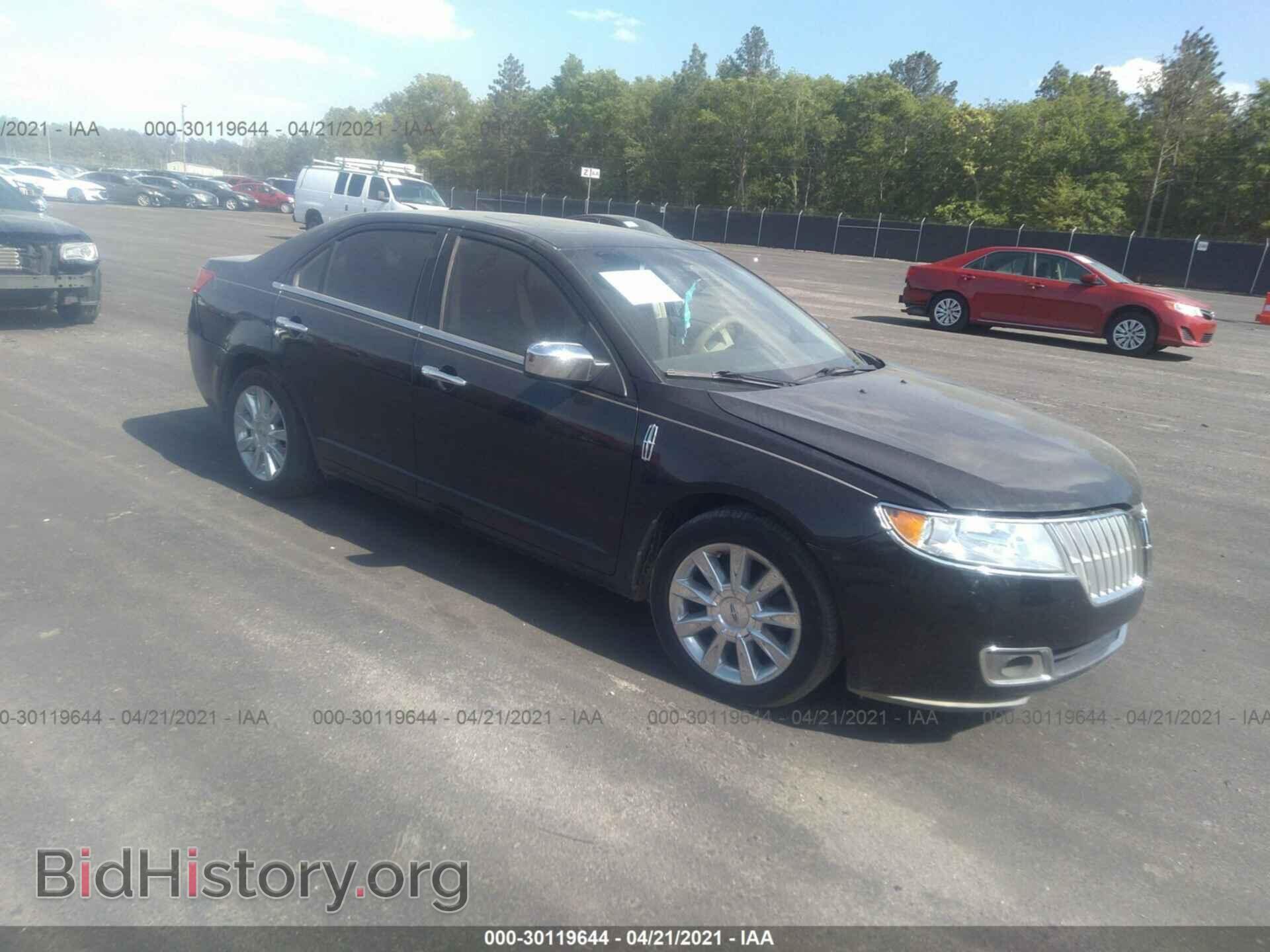 Фотография 3LNHL2GC3CR825844 - LINCOLN MKZ 2012