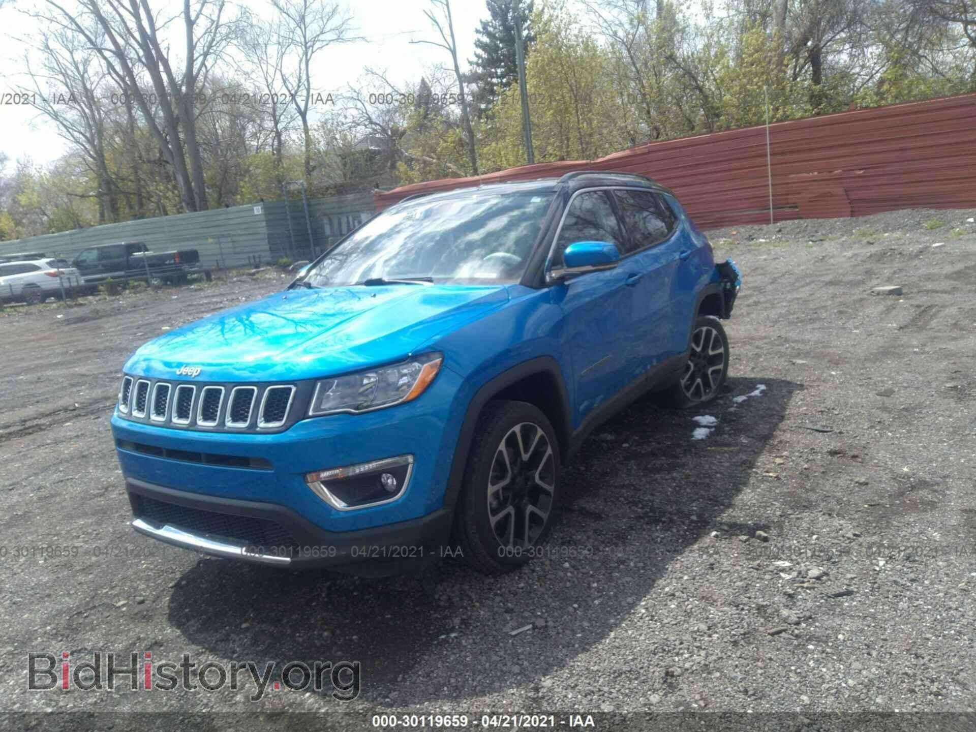 2018 JEEP COMPASS - VIN: 3C4NJDCB7JT101404 - Фото 2