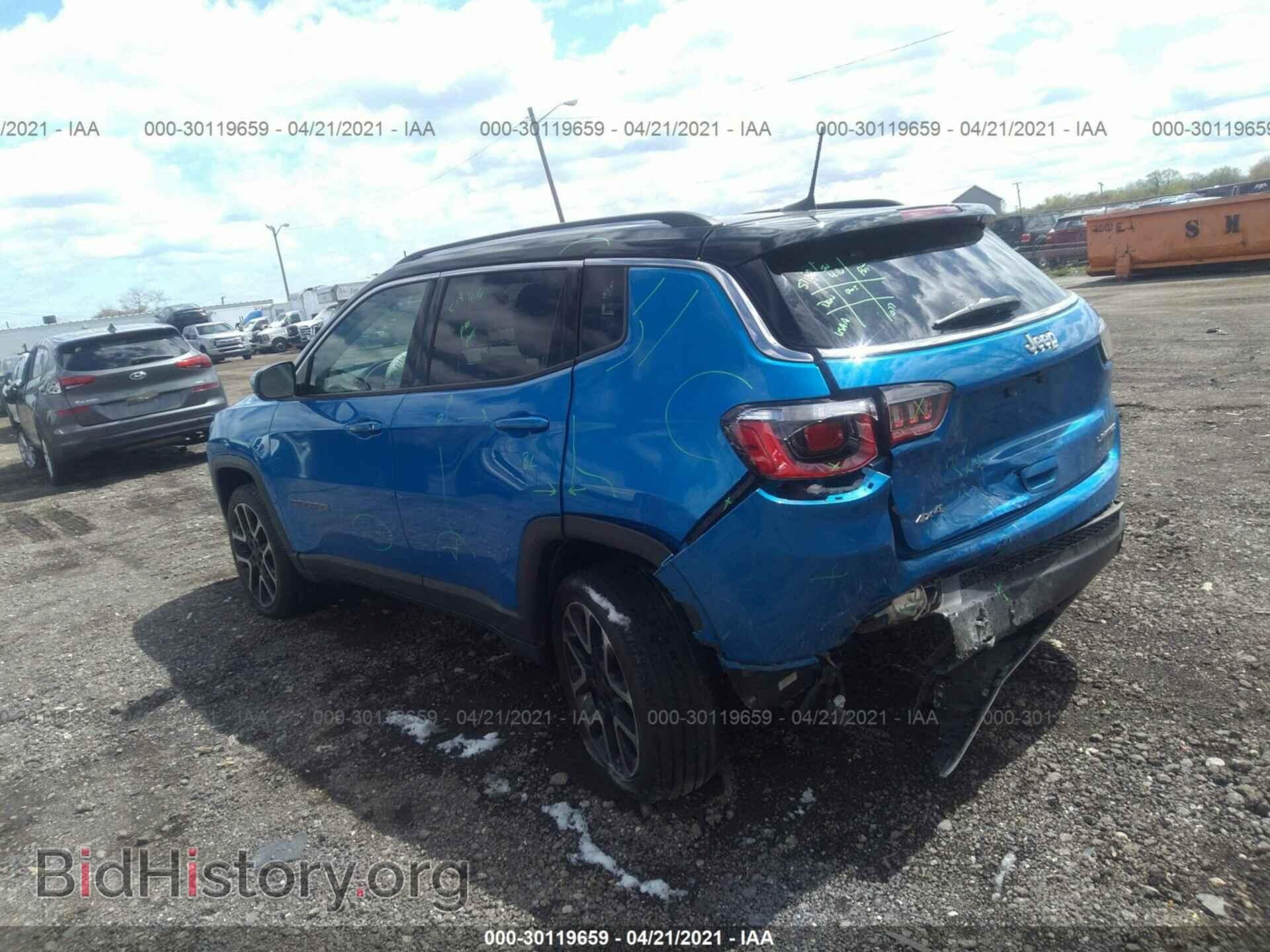 2018 JEEP COMPASS - VIN: 3C4NJDCB7JT101404 - Фото 3