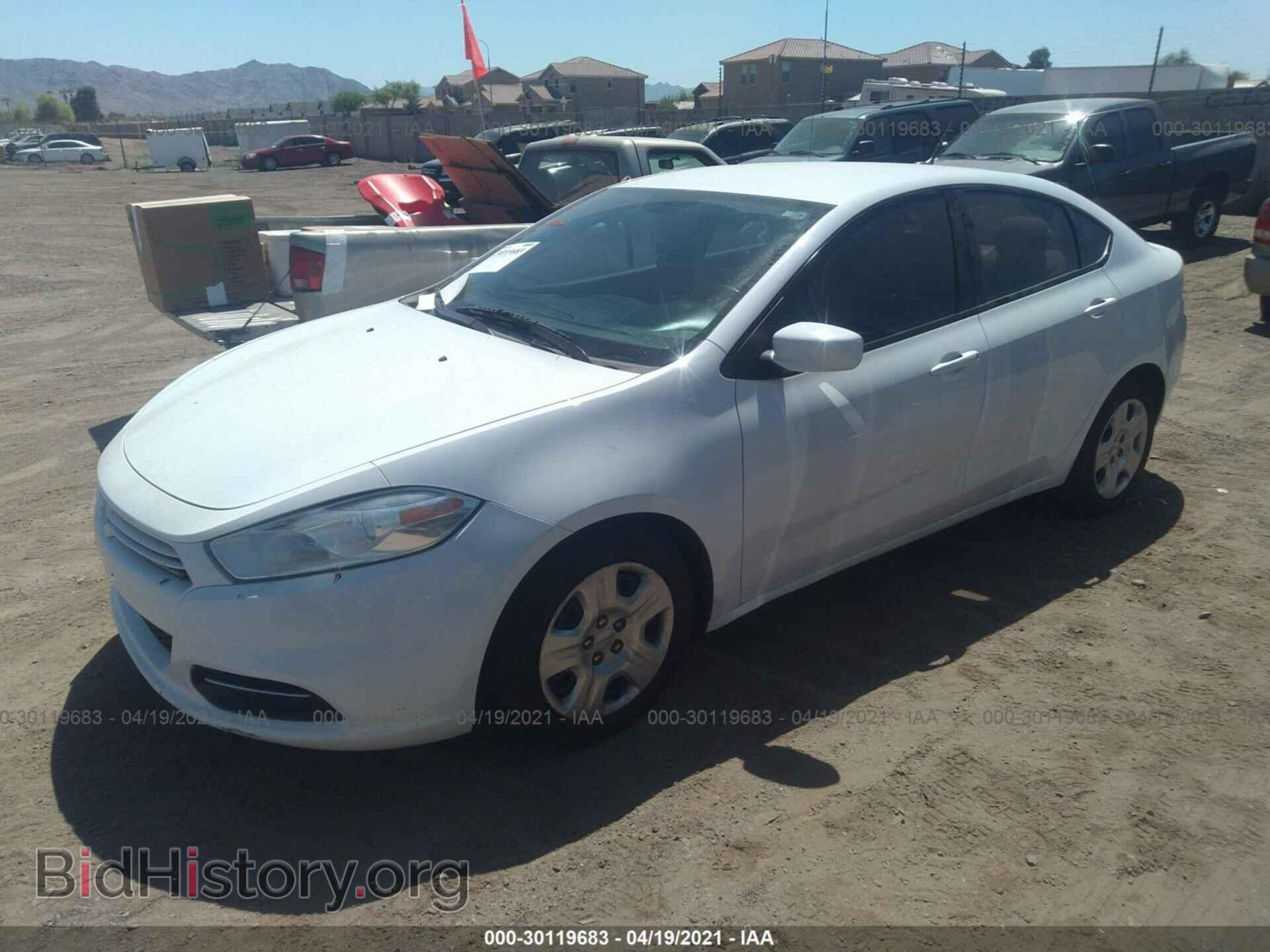 2013 DODGE DART - VIN: 1C3CDFBH0DD713023 - Фото 2