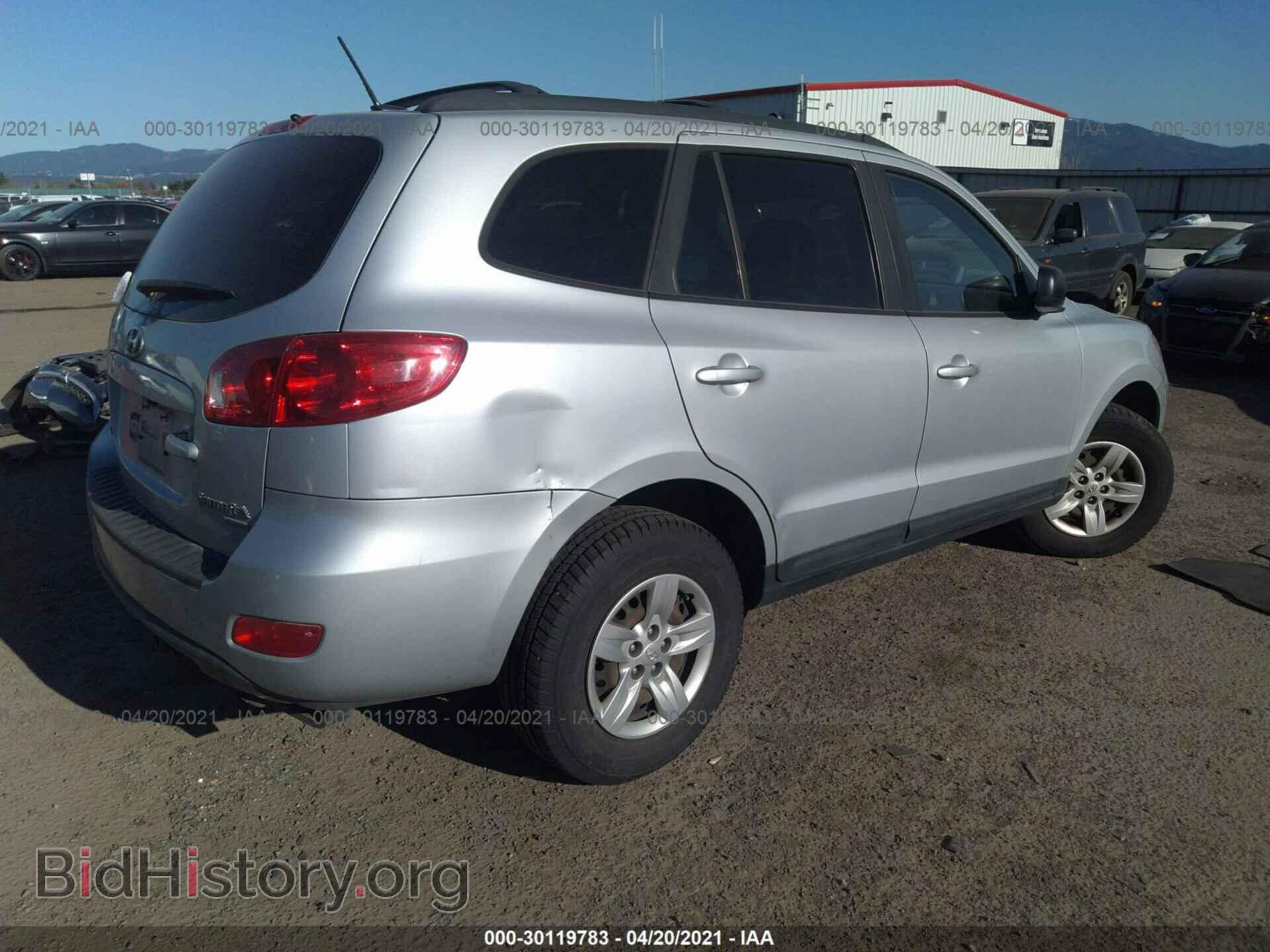 2009 HYUNDAI SANTA FE - VIN: 5NMSG73D79H280153 - Фото 4