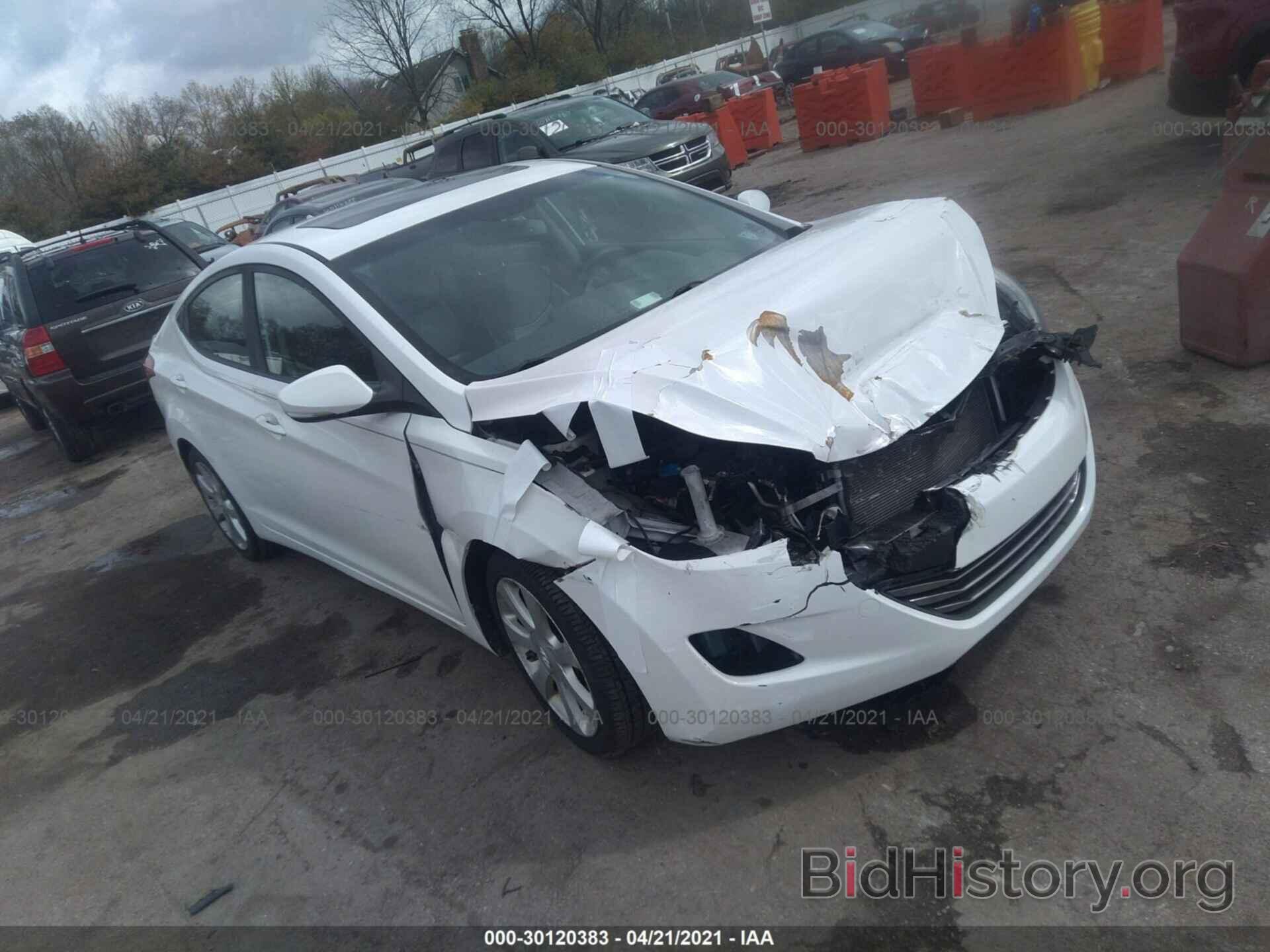 Photo 5NPDH4AE1DH230781 - HYUNDAI ELANTRA 2013