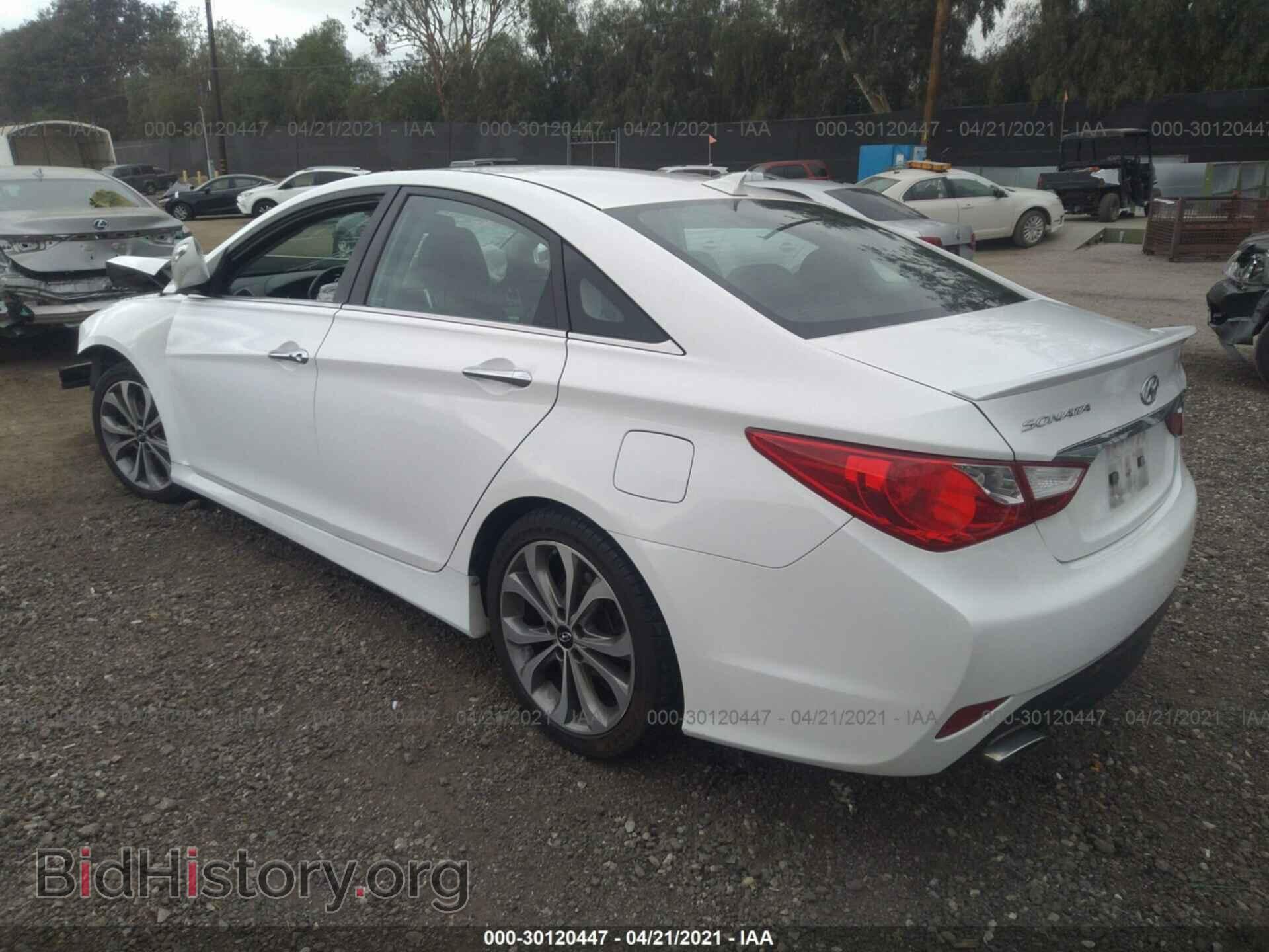 2014 HYUNDAI SONATA - VIN: 5NPEC4AC5EH855820 - Photo 3