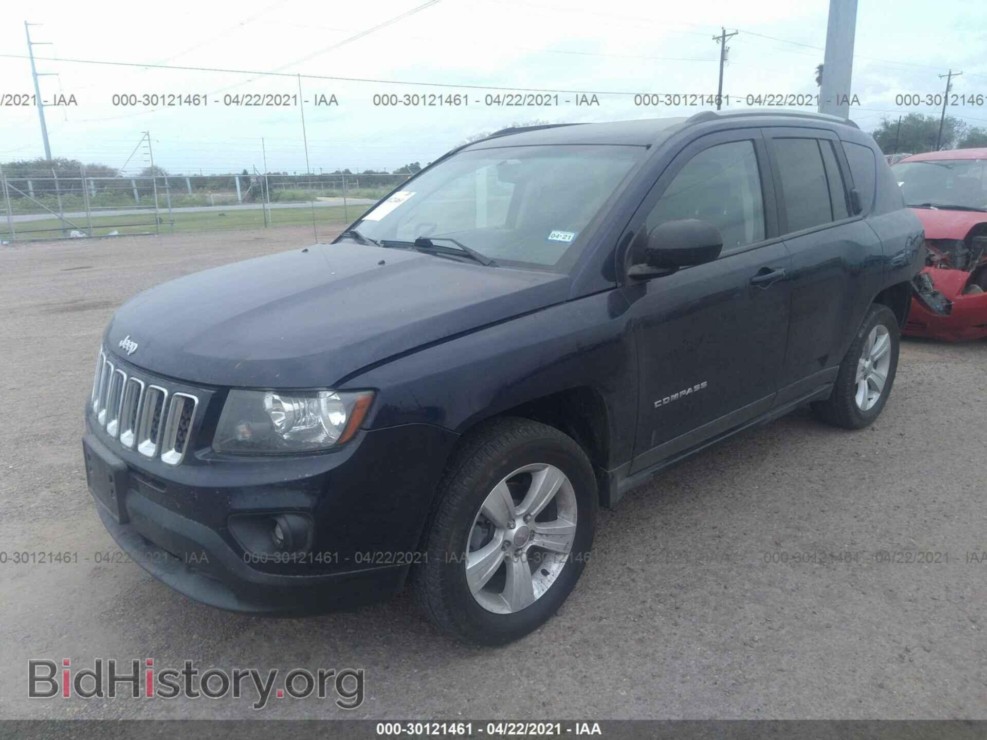 2017 JEEP COMPASS - VIN: 1C4NJDBB6HD142558 - Фото 2