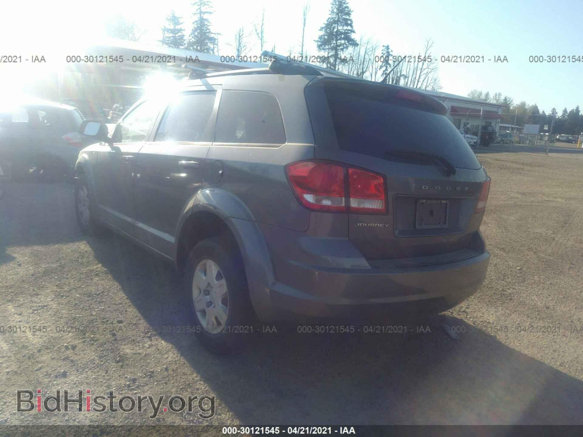 2012 DODGE JOURNEY - VIN: 3C4PDCAB5CT168292 - Photo 3