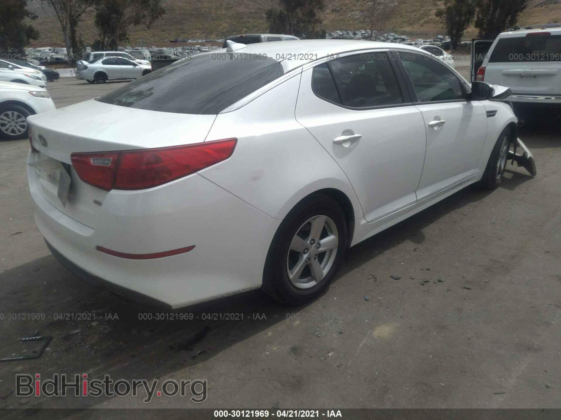2015 KIA OPTIMA - VIN: KNAGM4A79F5645146 - Фото 4