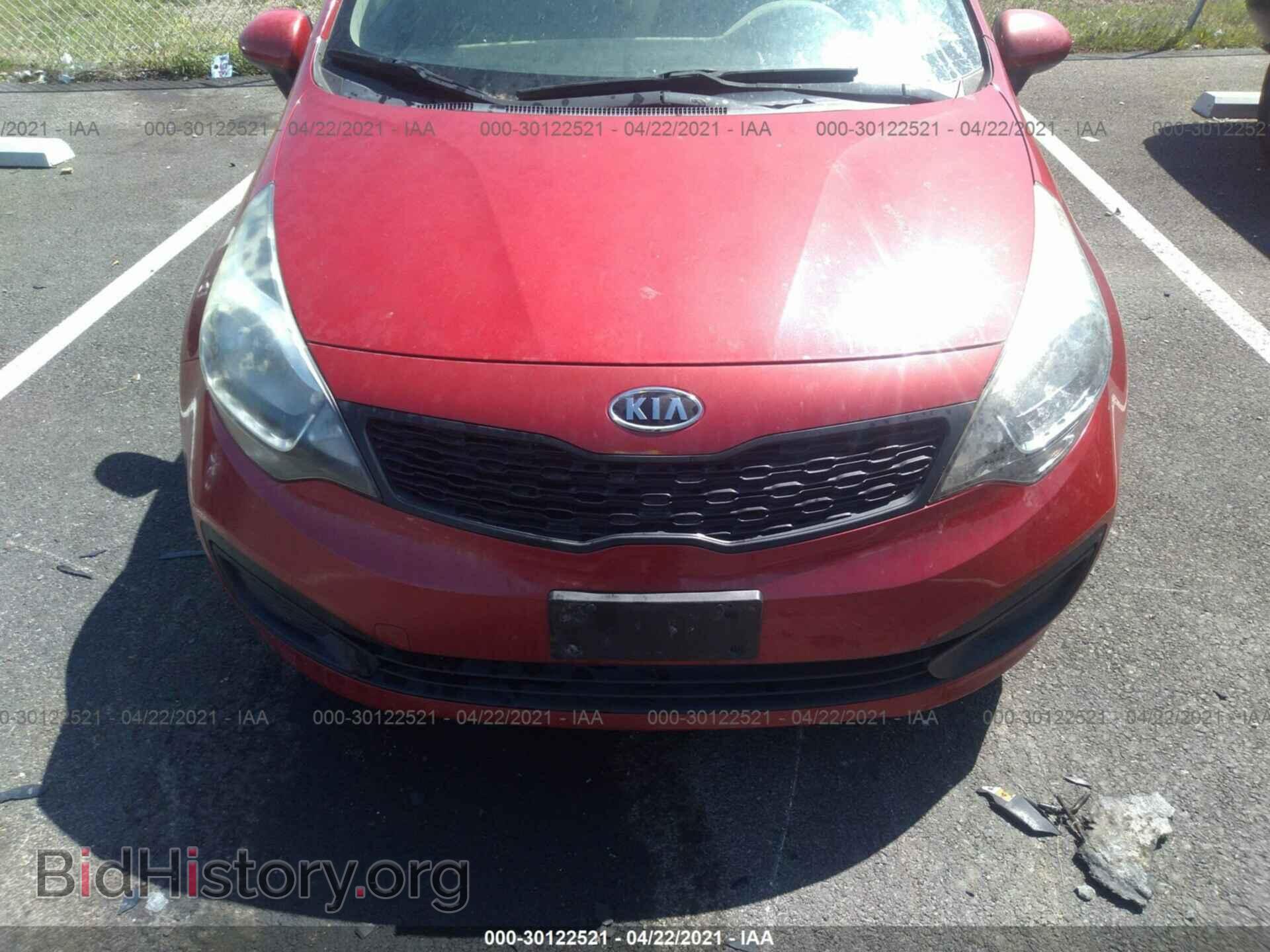 2013 KIA RIO - VIN: KNADM4A34D6107364 - Фото 6