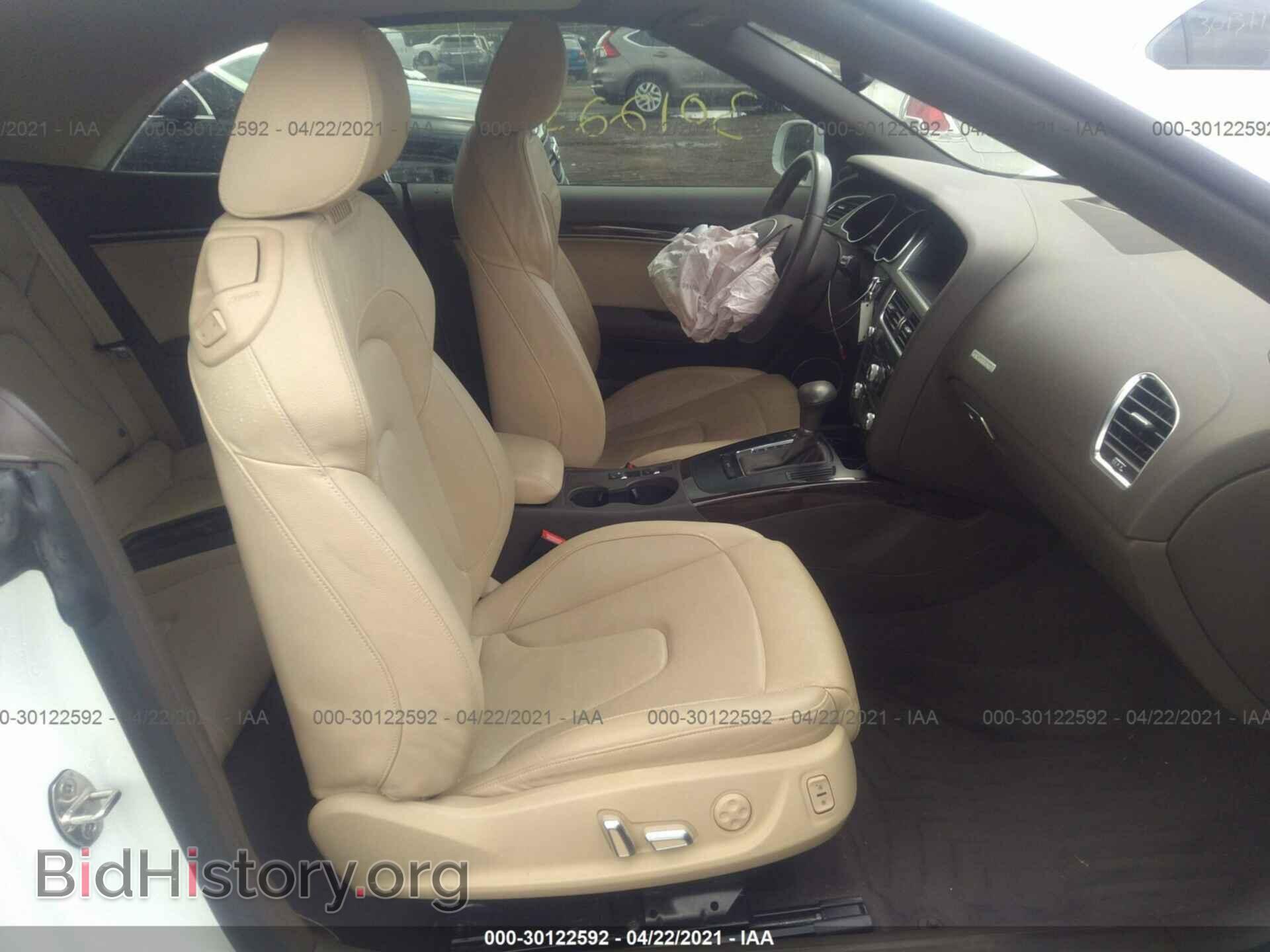 2013 AUDI A5 - VIN: WAULFAFH3DN008887 - Photo 5