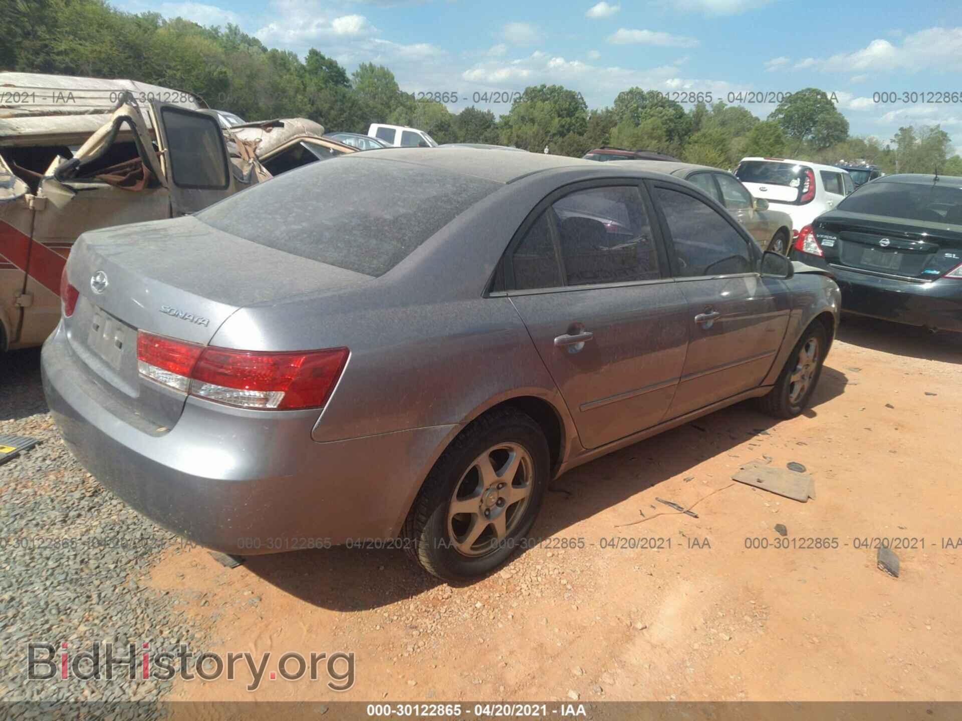 2006 HYUNDAI SONATA - VIN: KMHEU46C36A146121 - Фото 4