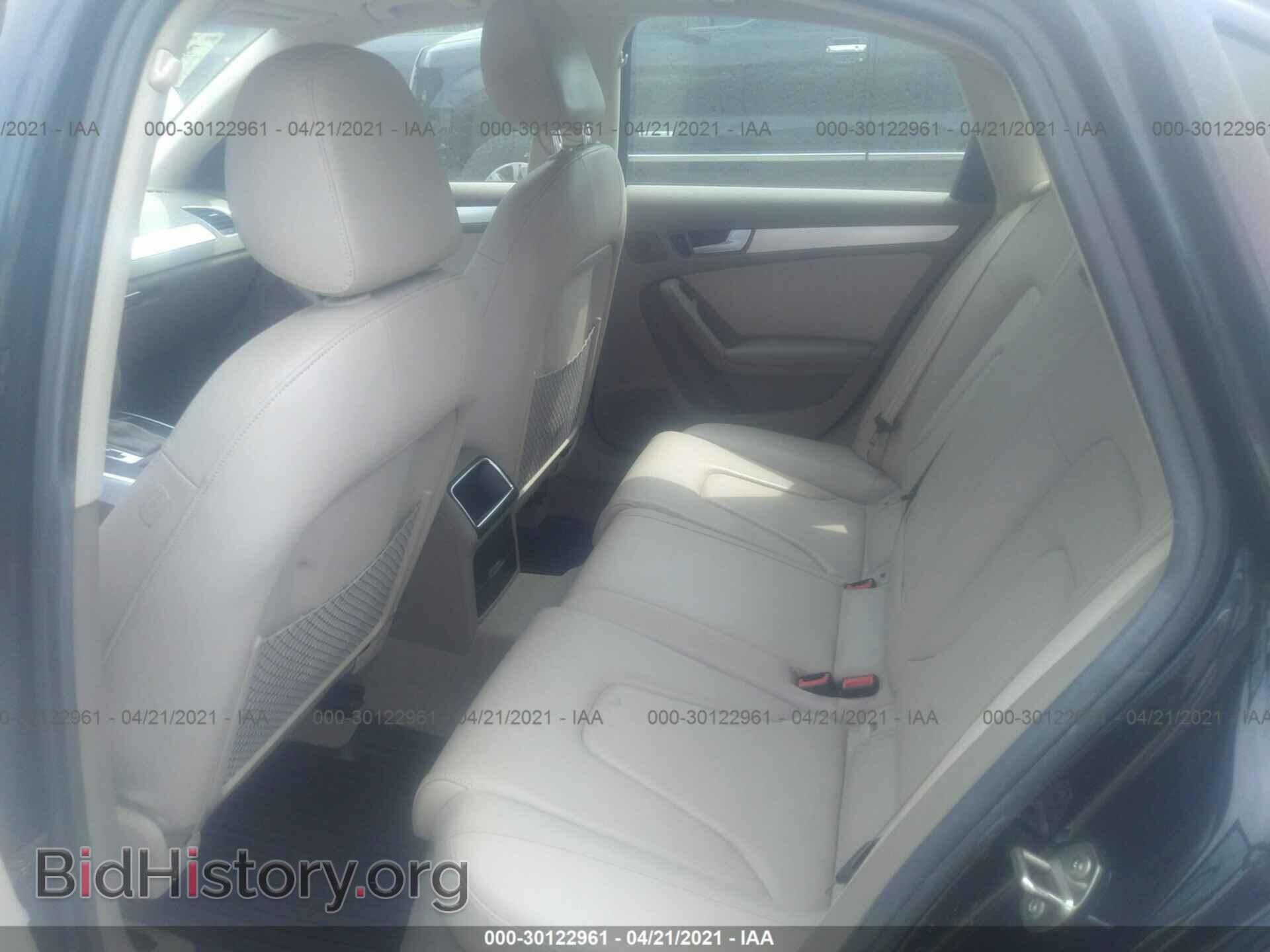 2012 AUDI A4 - VIN: WAUBFAFL3CA114388 - Фото 8