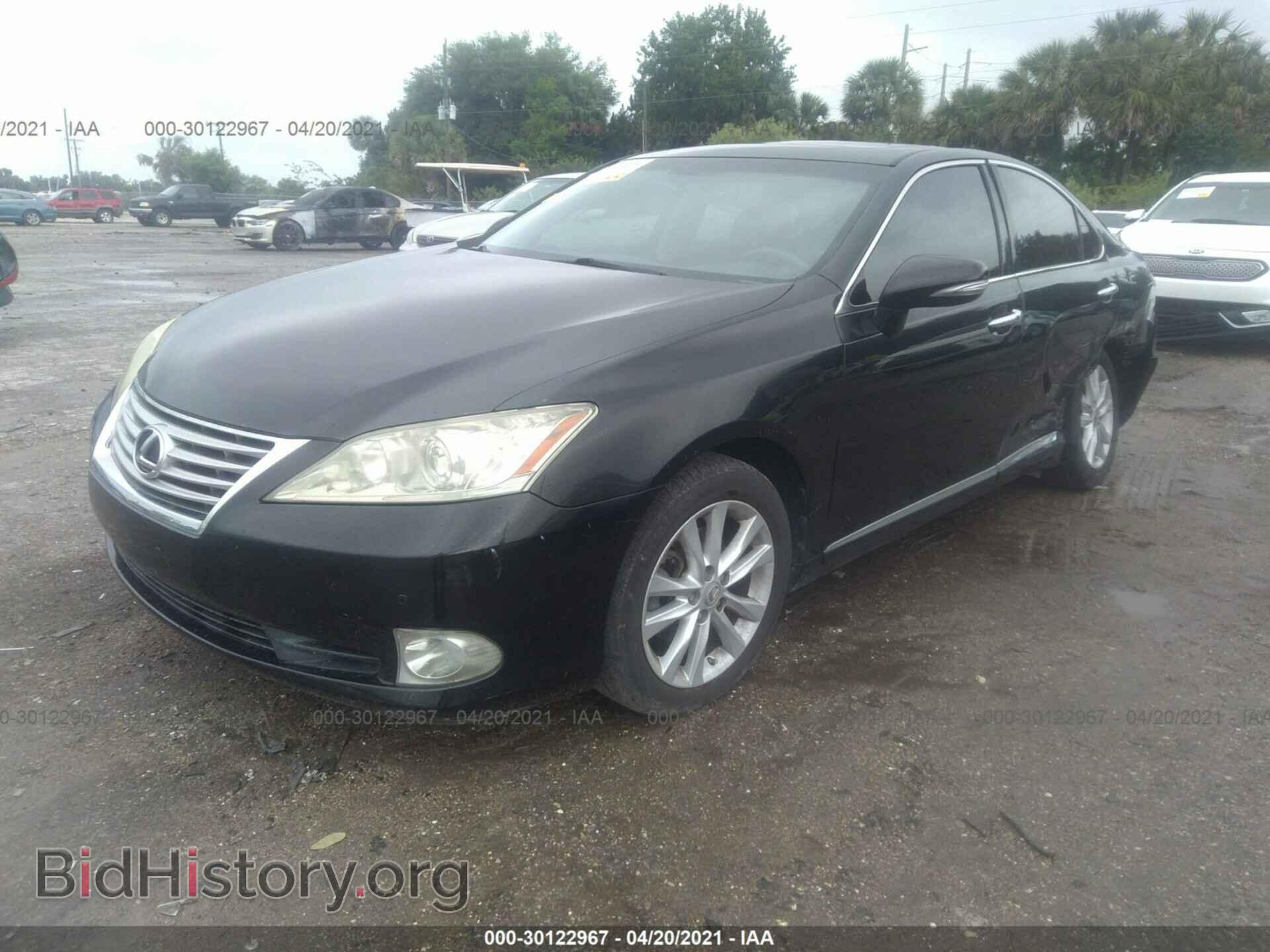 2012 LEXUS ES 350 - VIN: JTHBK1EG2C2508072 - Фото 2