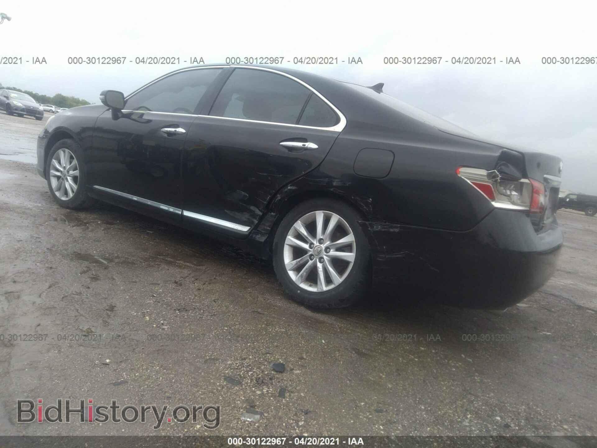 2012 LEXUS ES 350 - VIN: JTHBK1EG2C2508072 - Фото 3