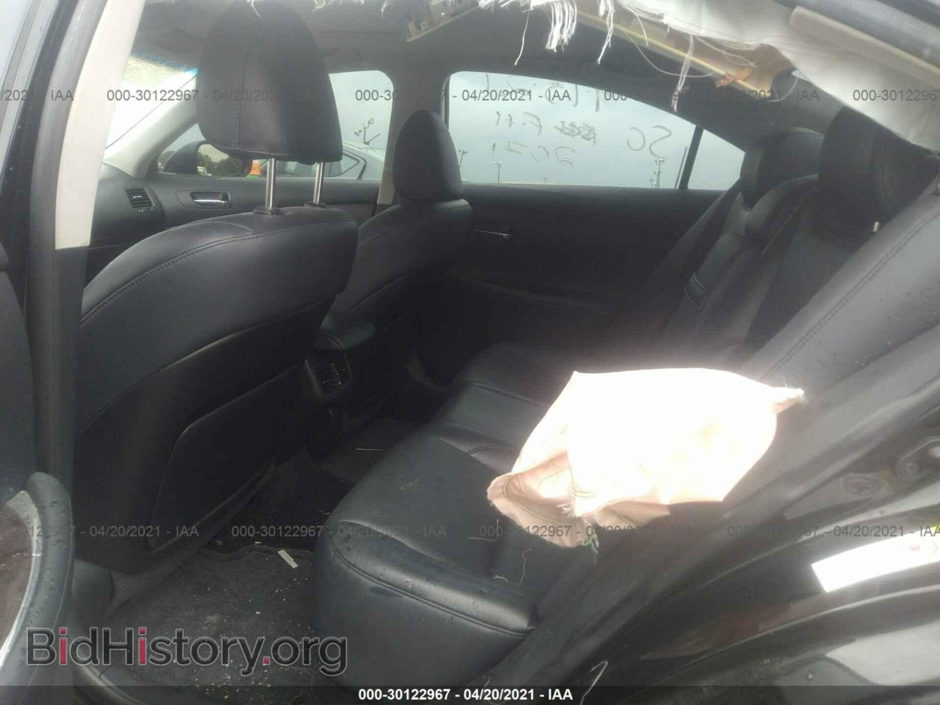 2012 LEXUS ES 350 - VIN: JTHBK1EG2C2508072 - Фото 8