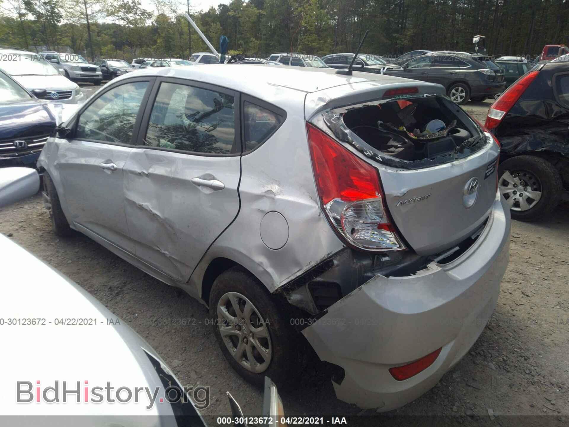 2013 HYUNDAI ACCENT - VIN: KMHCT5AE8DU088589 - Фото 3