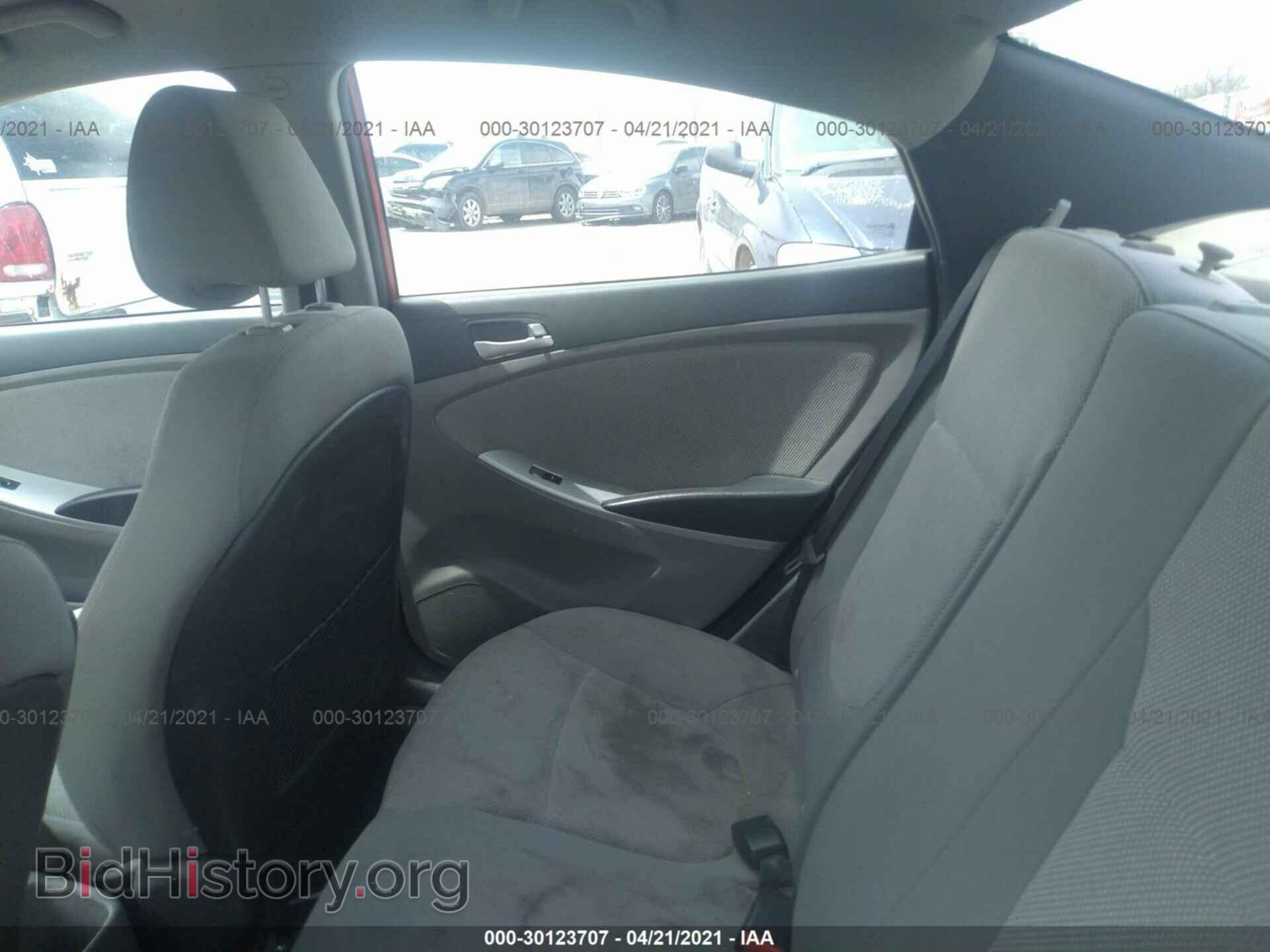 2013 HYUNDAI ACCENT - VIN: KMHCT4AEXDU471203 - Фото 8