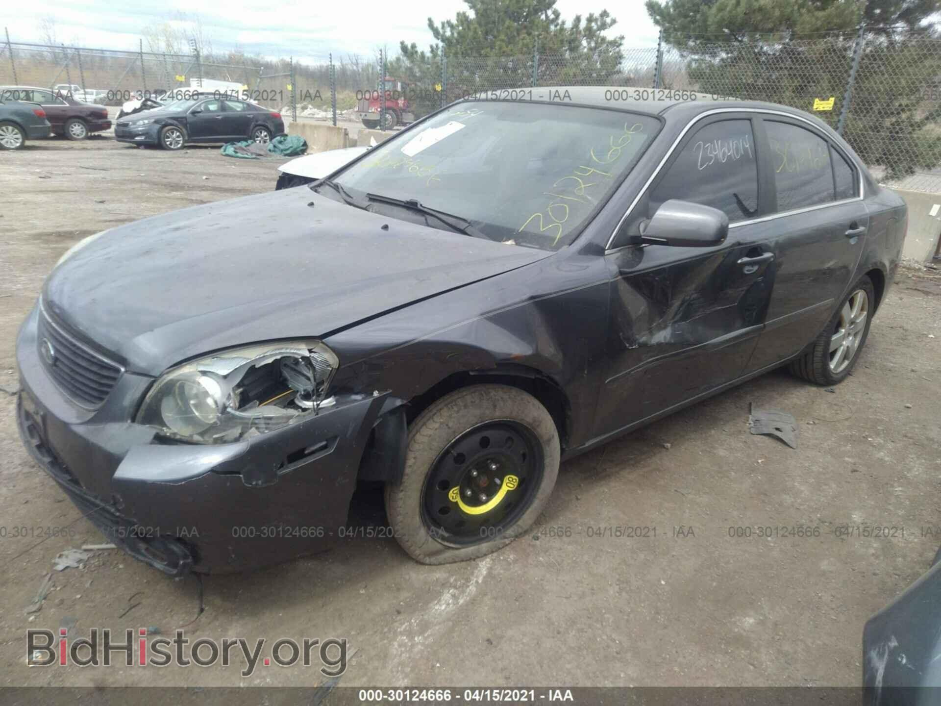 2008 KIA OPTIMA - VIN: KNAGE123585168743 - Фото 2