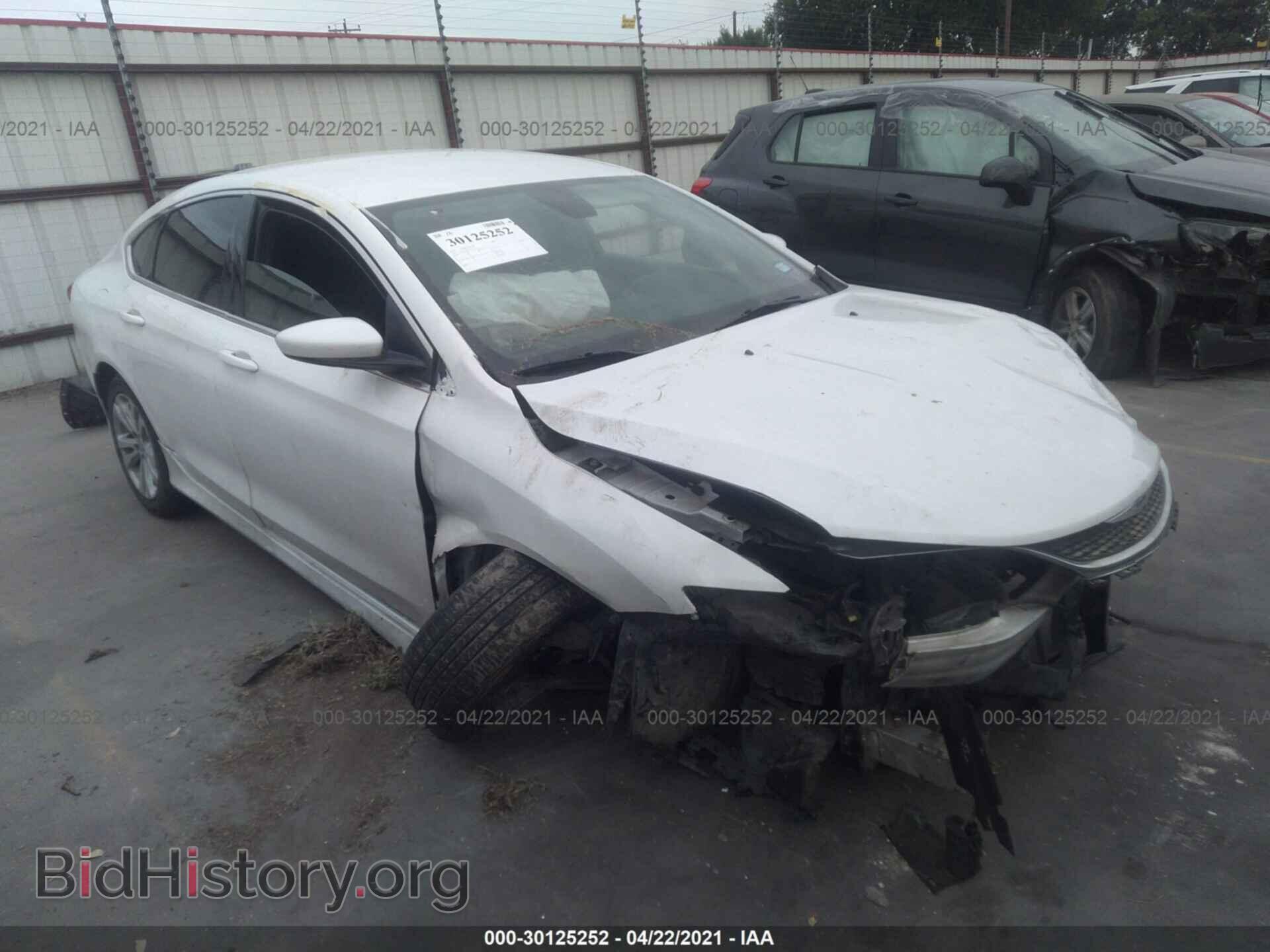 Фотография 1C3CCCAB7FN645105 - CHRYSLER 200 2015