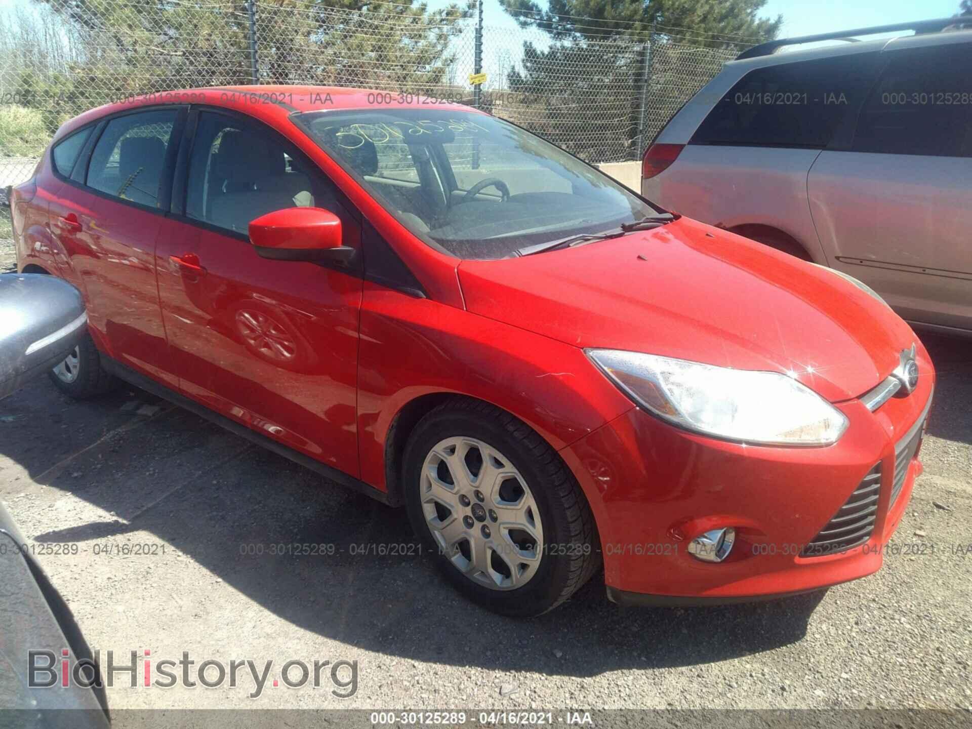 Photo 1FAHP3K27CL360163 - FORD FOCUS 2012