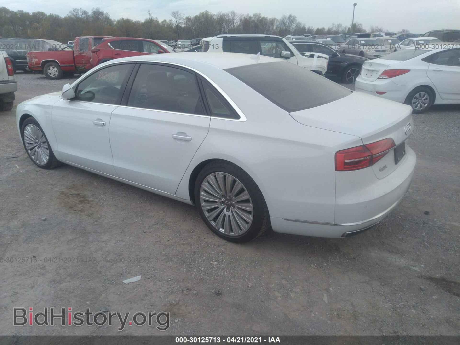 2015 AUDI A8 L - VIN: WAU32AFDXFN036052 - Фото 3