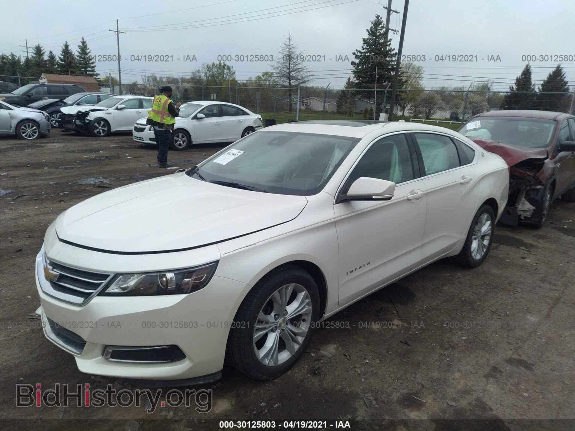 2014 CHEVROLET IMPALA - VIN: 1G1125S32EU114660 - Фото 2