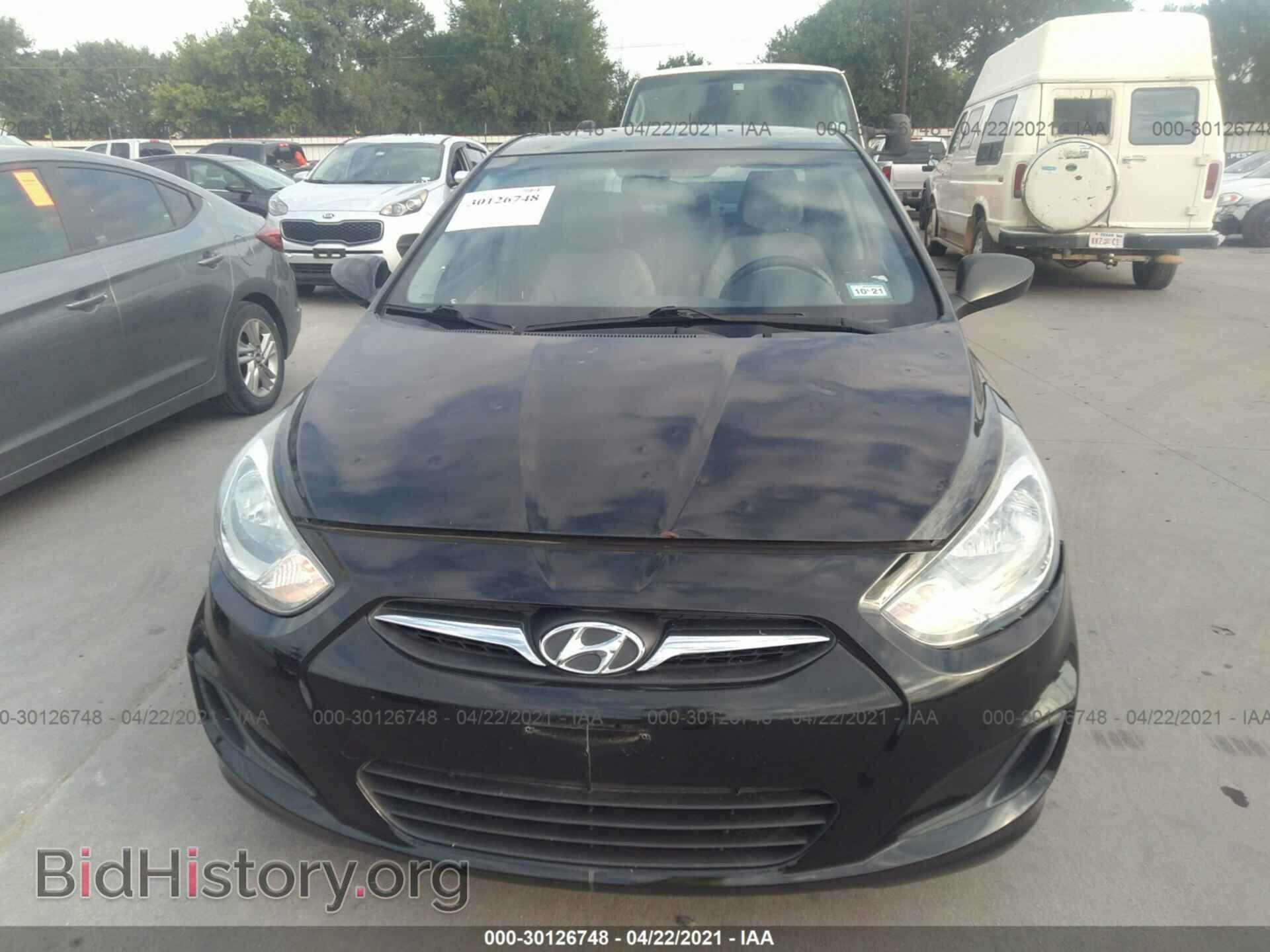 2013 HYUNDAI ACCENT - VIN: KMHCT4AE7DU551767 - Фото 6